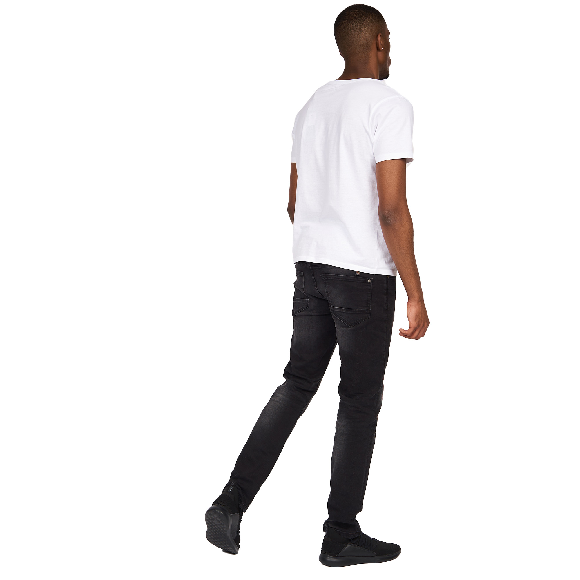Crosshatch Mens Svelte Stretch Jeans (BG355) - Picture 9 of 33