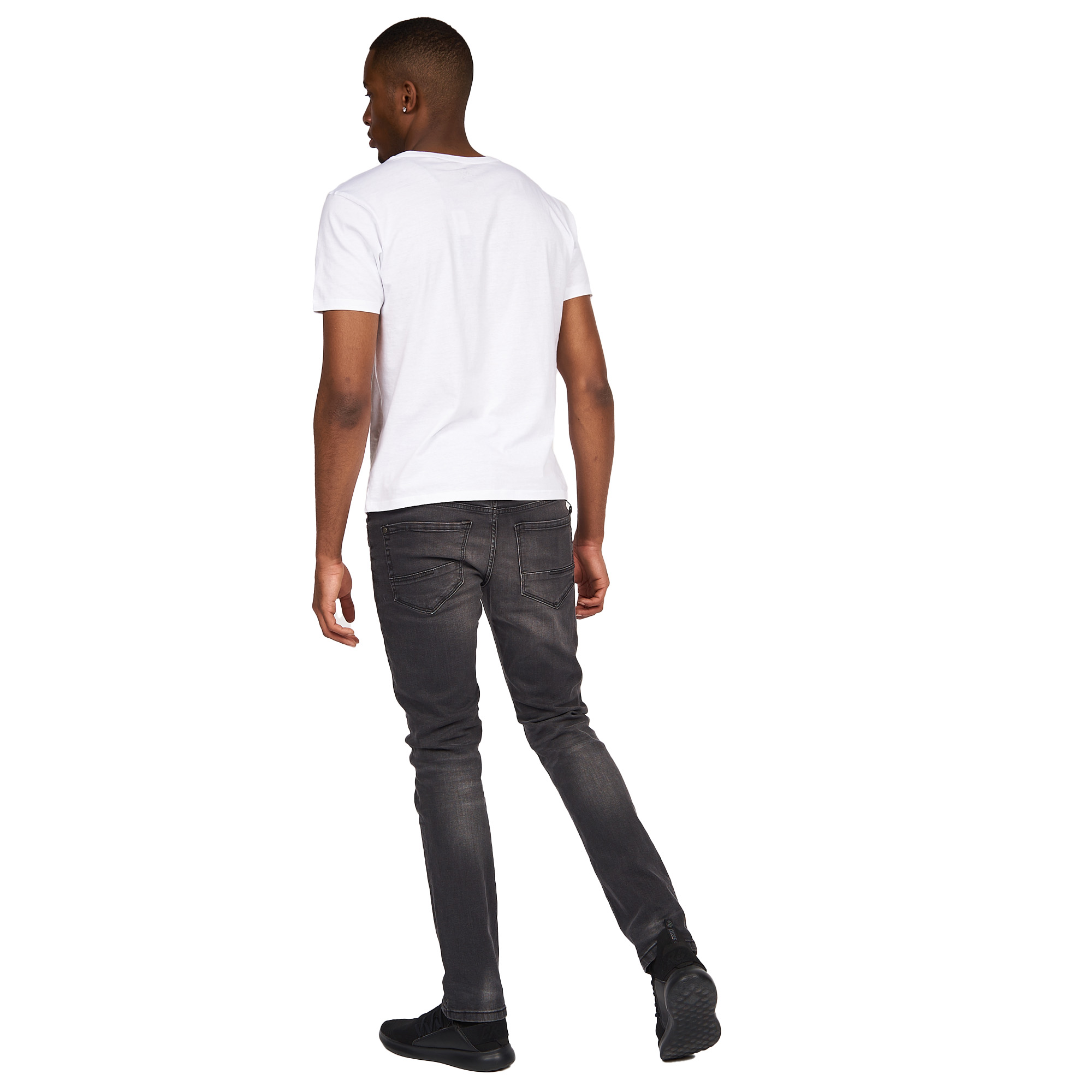 Crosshatch Mens Svelte Stretch Jeans (BG355) - Picture 14 of 33