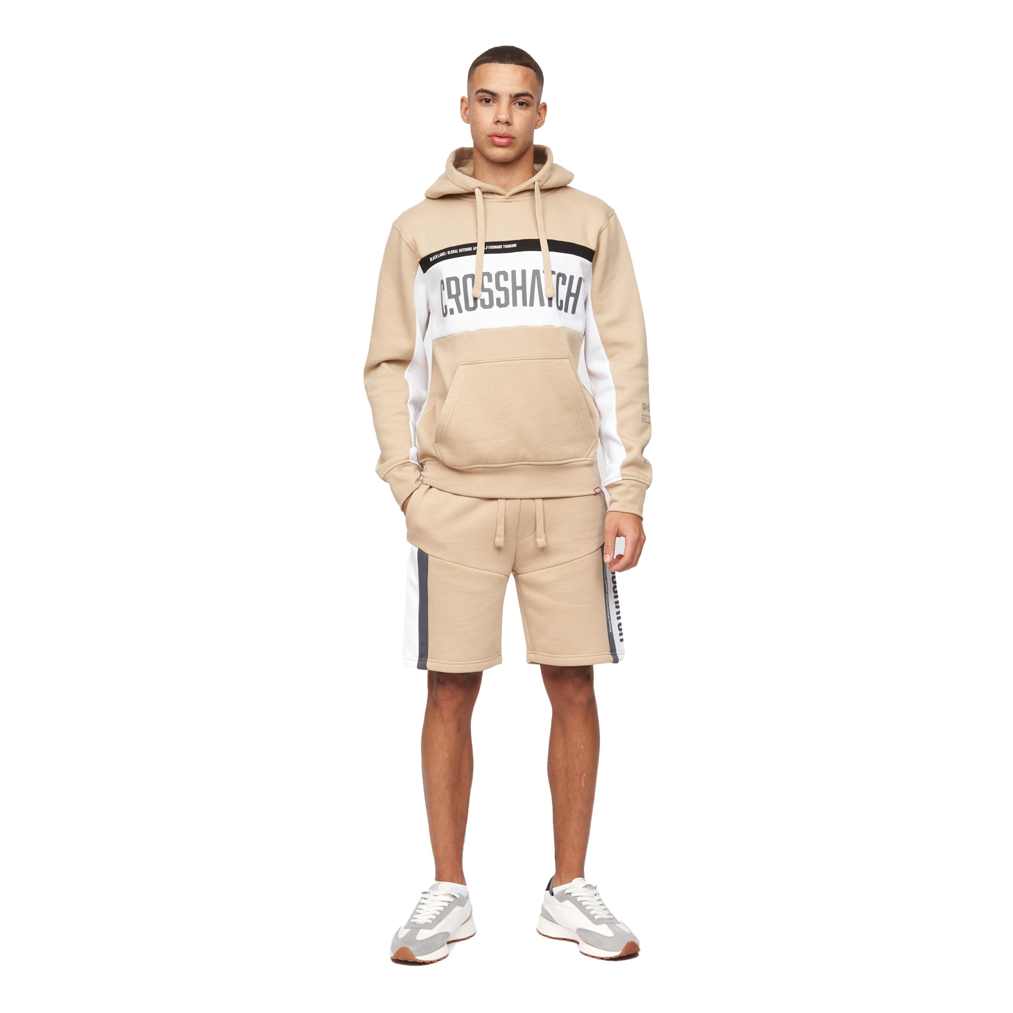 Crosshatch Mens Silomane Hoodie (BG873) - Picture 11 of 11