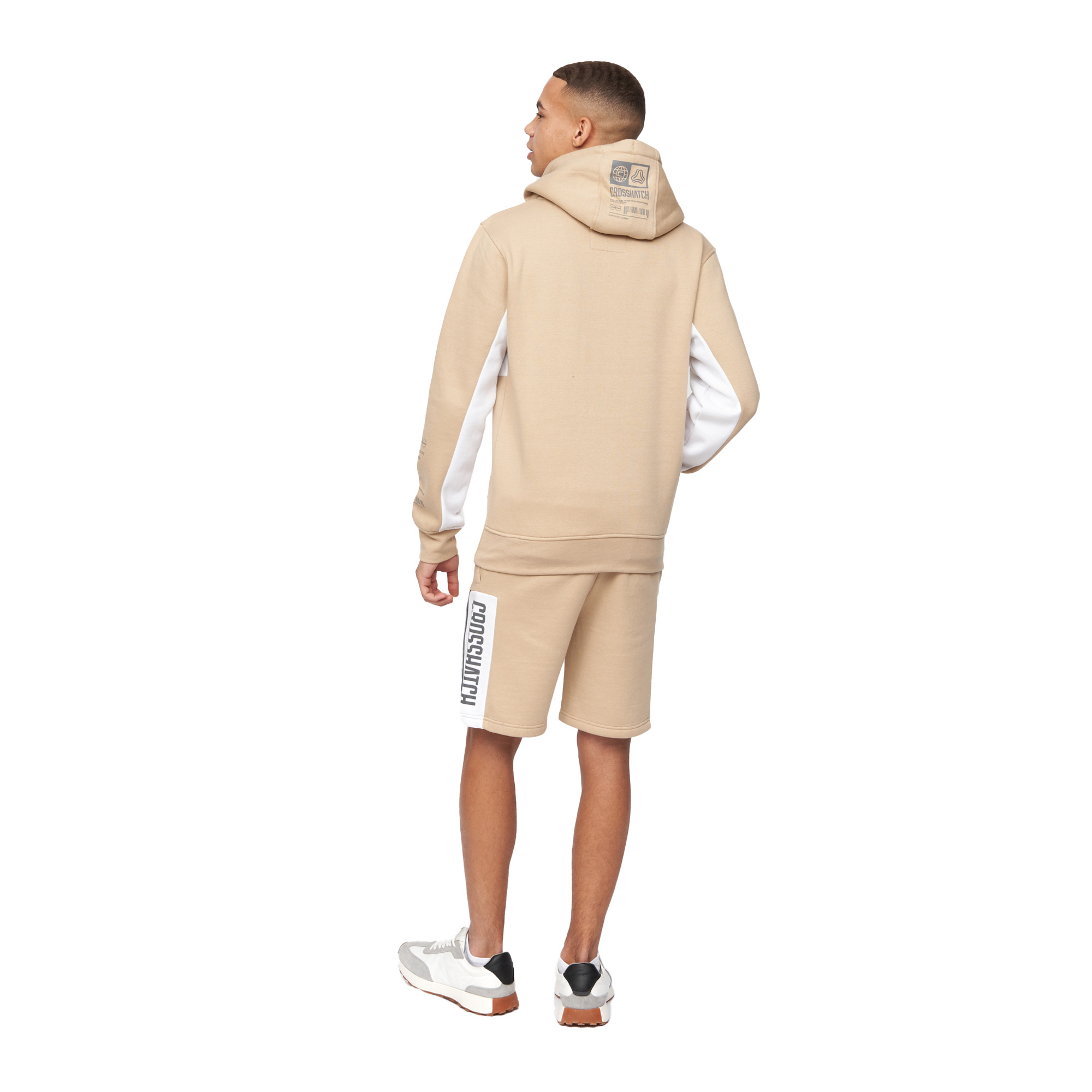 Crosshatch Mens Silomane Hoodie (BG873) - Picture 9 of 11