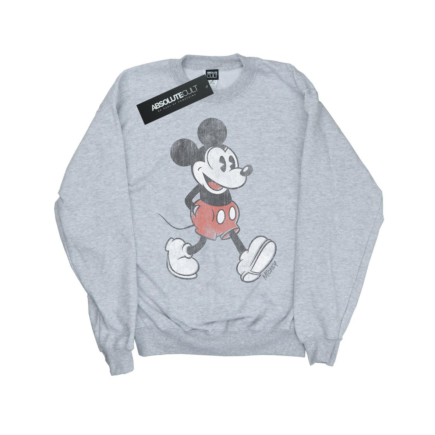 Disney Boys Walking Mickey Mouse Cotton Sweatshirt (BI1190) - Picture 6 of 10