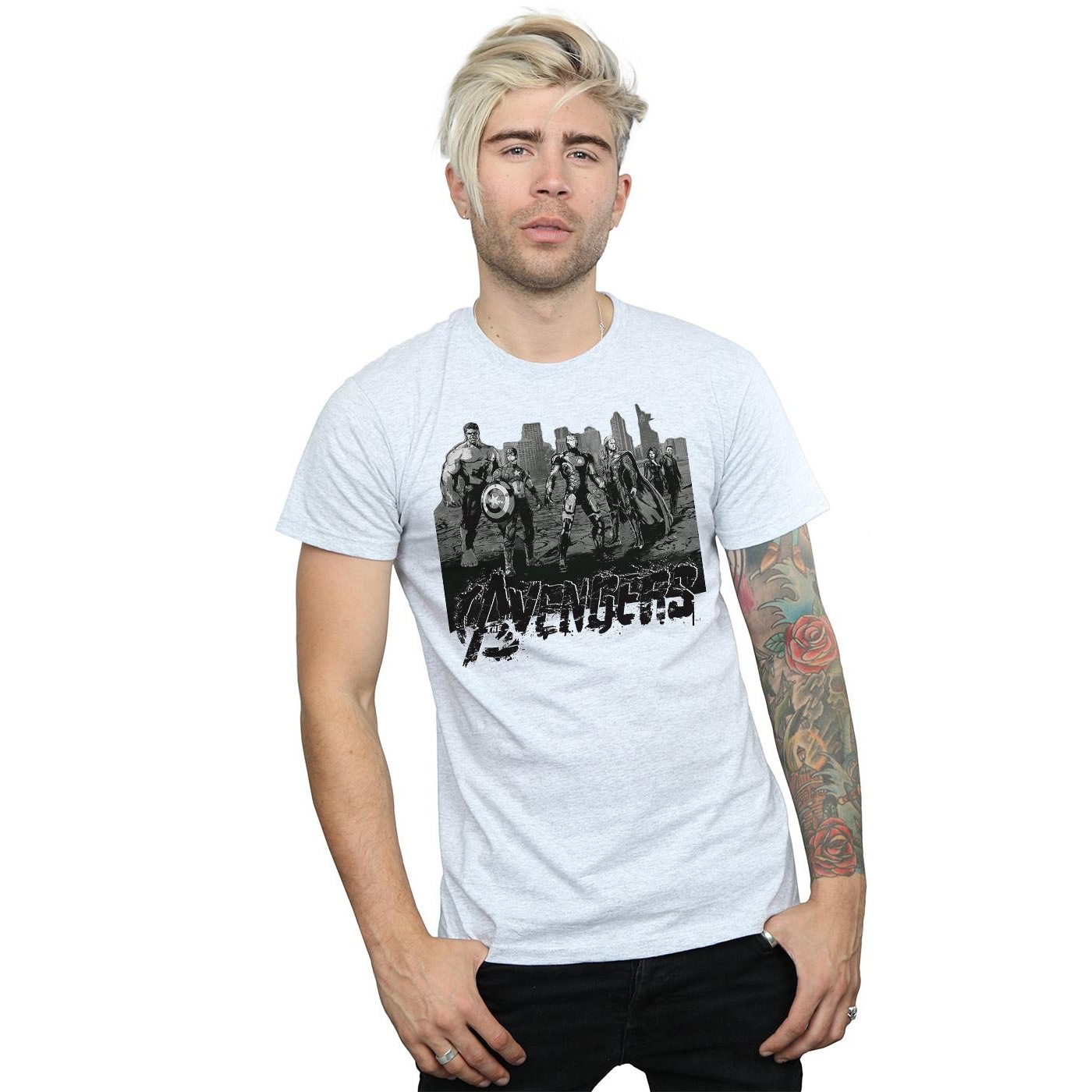 Marvel - T-shirt vendu AVENGERS - Homme (BI12168)