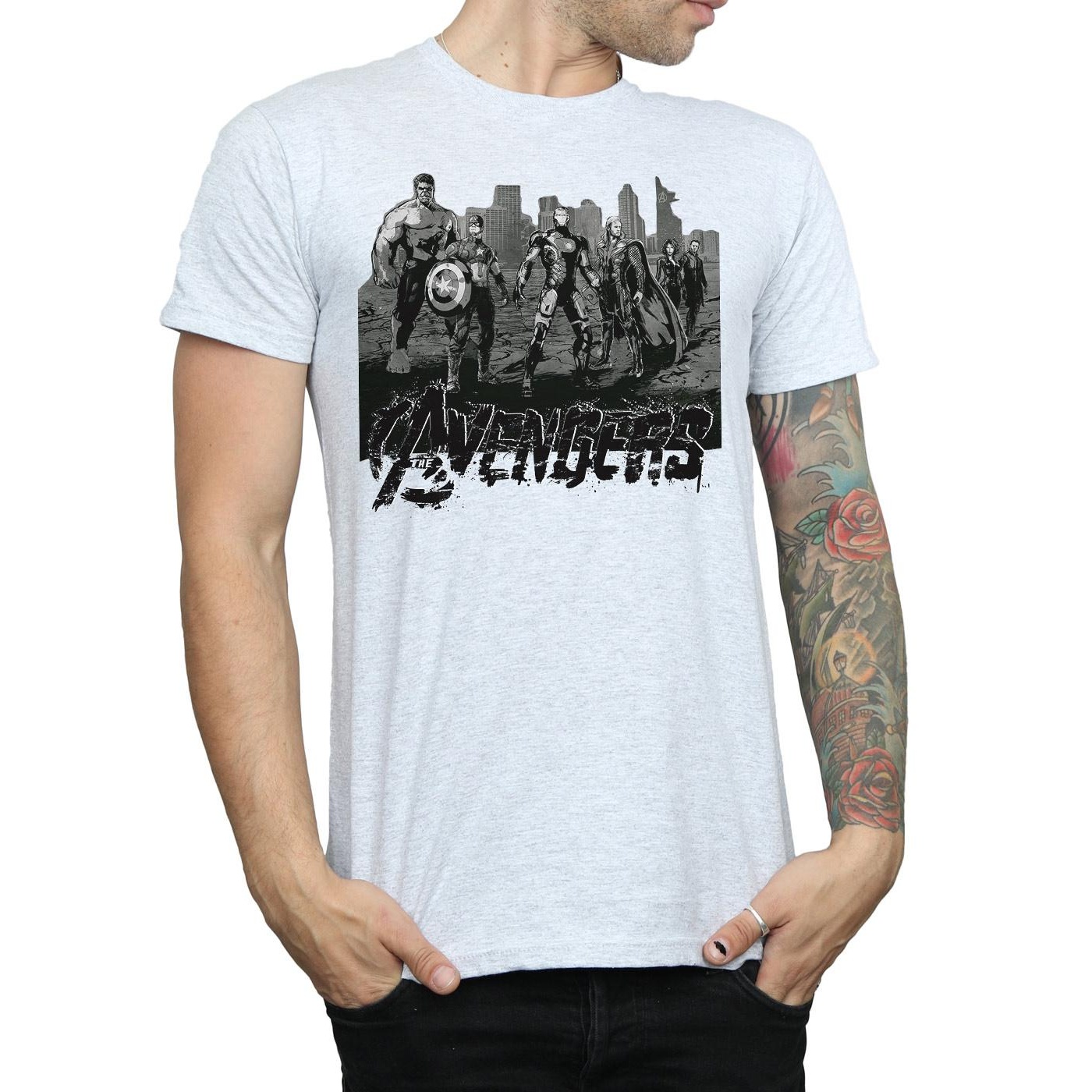 Marvel - T-shirt AVENGERS - Homme achats (BI12168)
