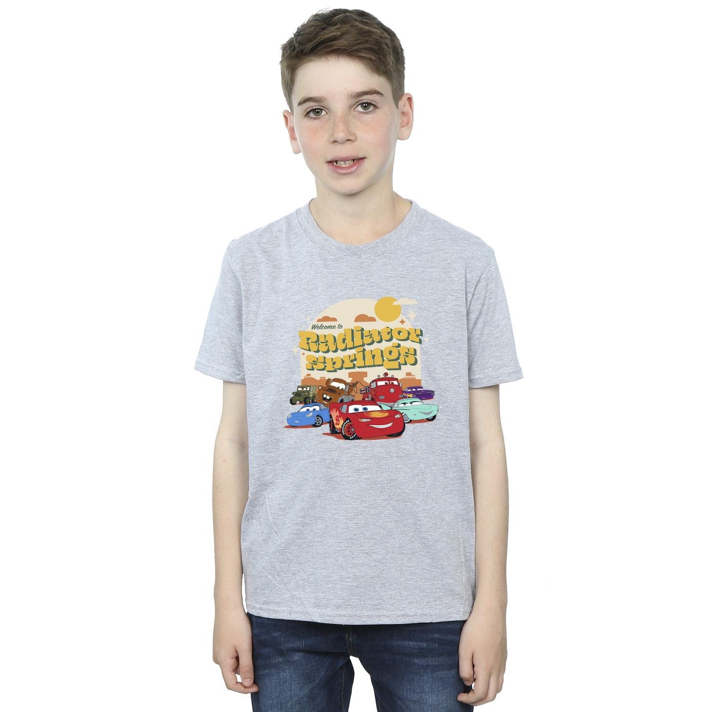 Disney Boys Cars Radiator Springs Group T-Shirt (BI12204) - Picture 8 of 12