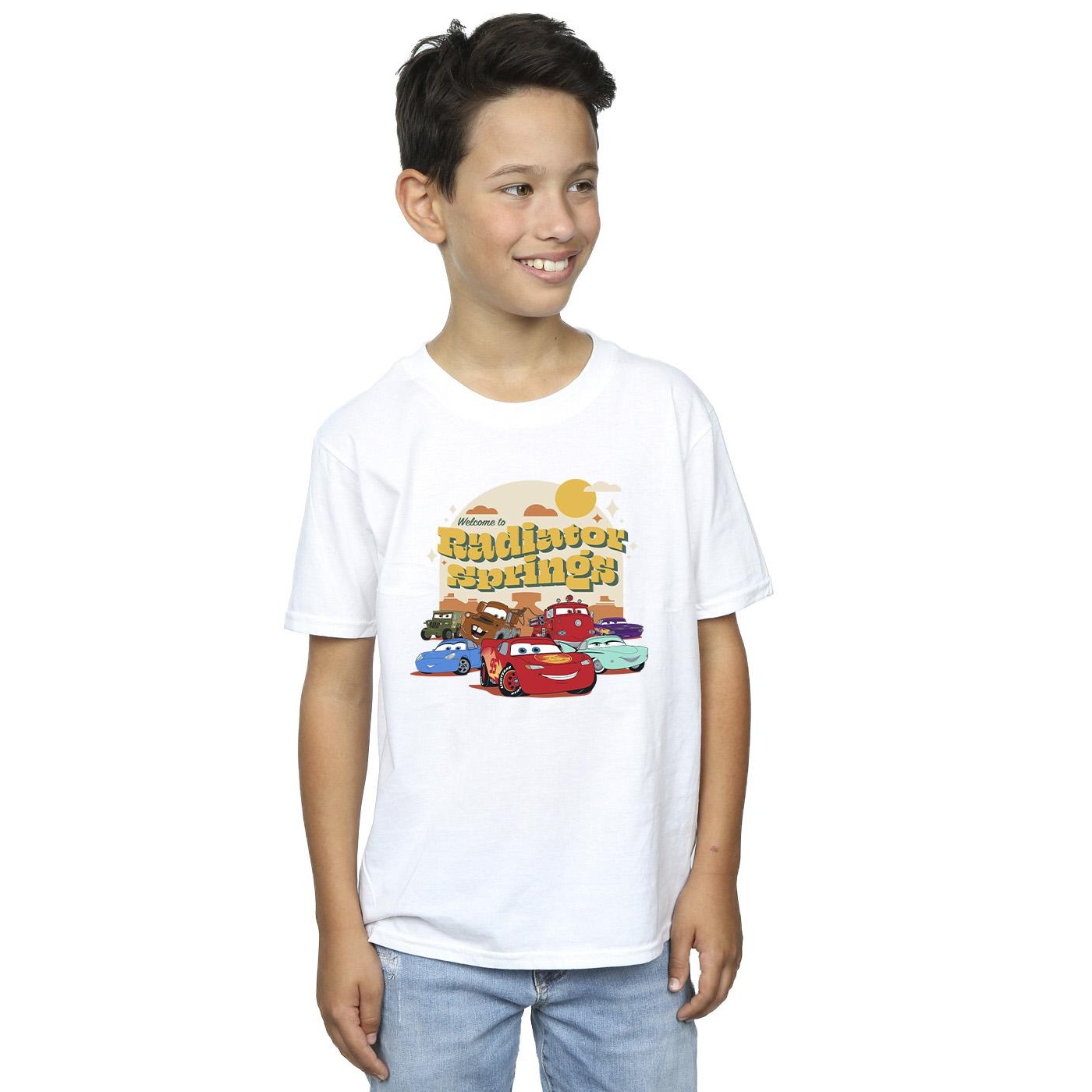 Disney Boys Cars Radiator Springs Group T-Shirt (BI12204) - Picture 11 of 12