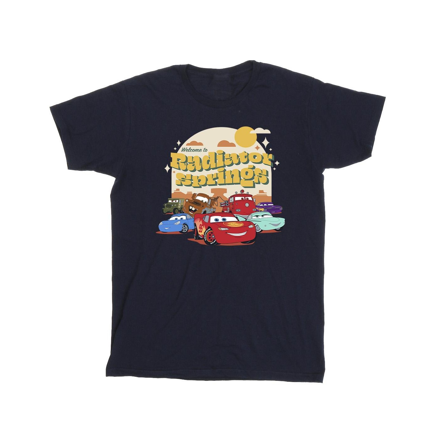 Disney Boys Cars Radiator Springs Group T-Shirt (BI12204) - Picture 4 of 12