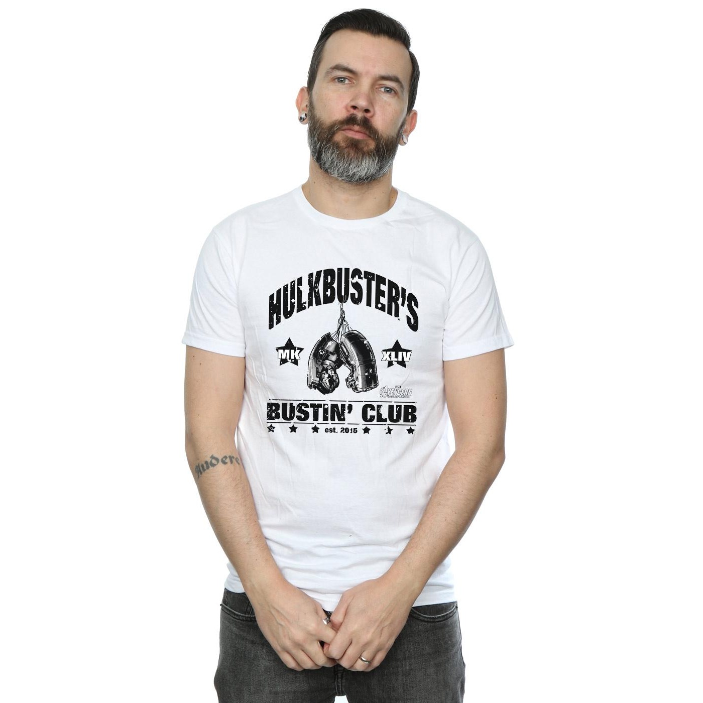 Marvel - T-shirt HULKBUSTER'S BUSTIN' CLUB - Homme (BI12205) 2024