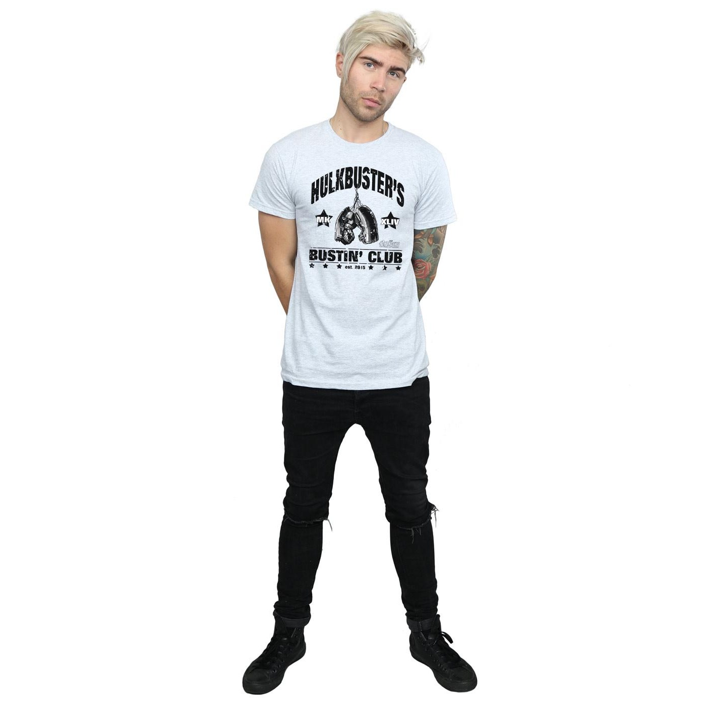 Marvel - T-shirt soldes HULKBUSTER'S BUSTIN' CLUB - Homme (BI12205)