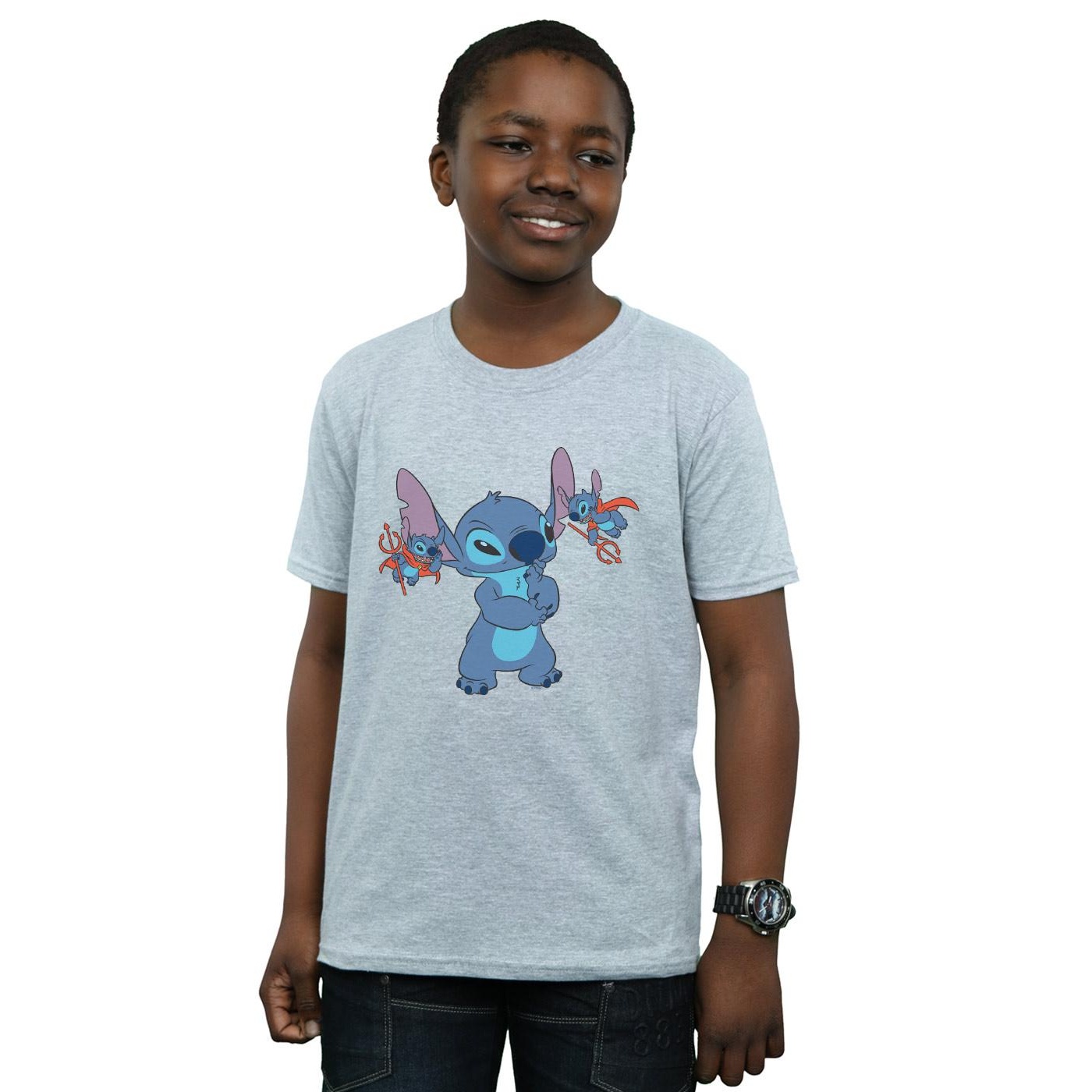 Disney Boys Lilo And Stitch Little Devils T-Shirt (BI13529) - Picture 7 of 12