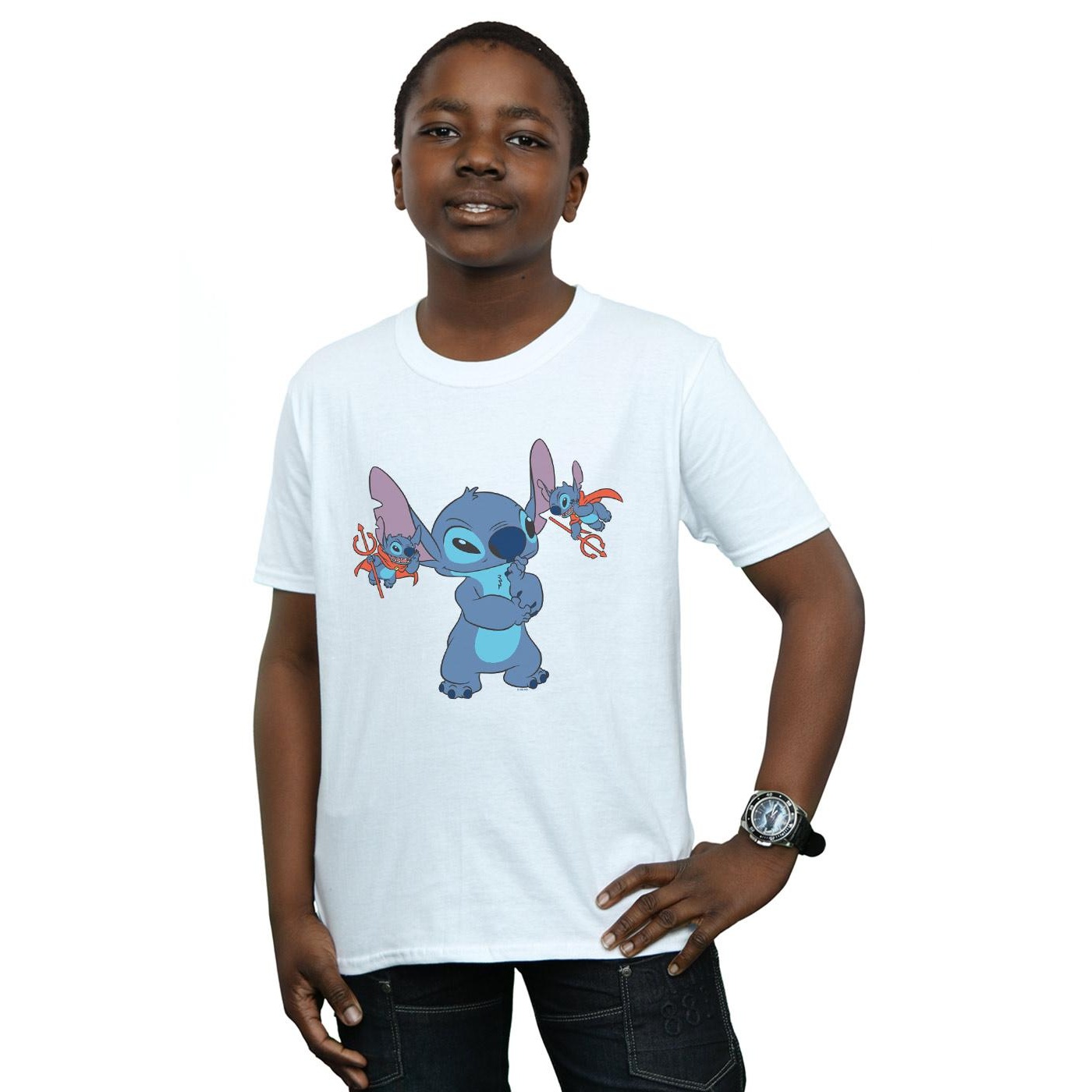Disney Boys Lilo And Stitch Little Devils T-Shirt (BI13529) - Picture 11 of 12