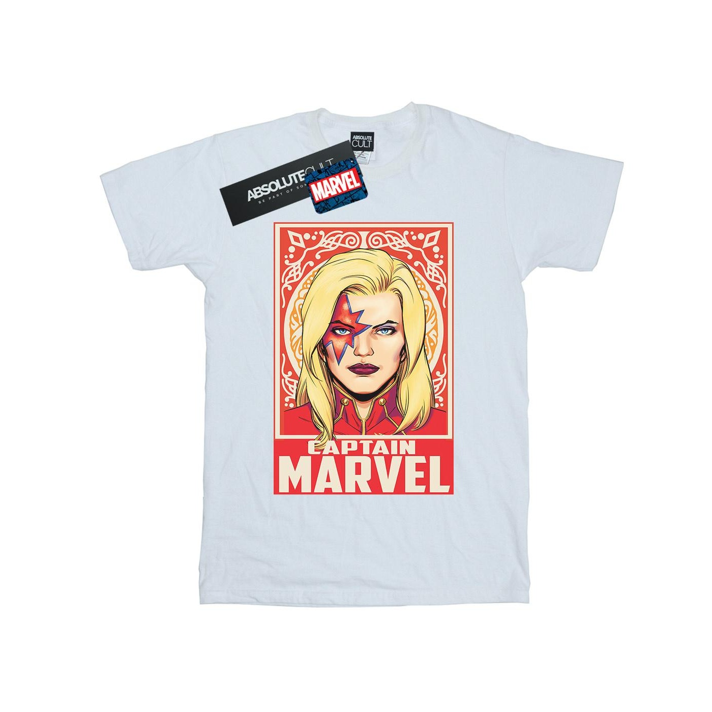 Captain Marvel - T-shirt outlet ORNAMENT - Femme (BI1515)