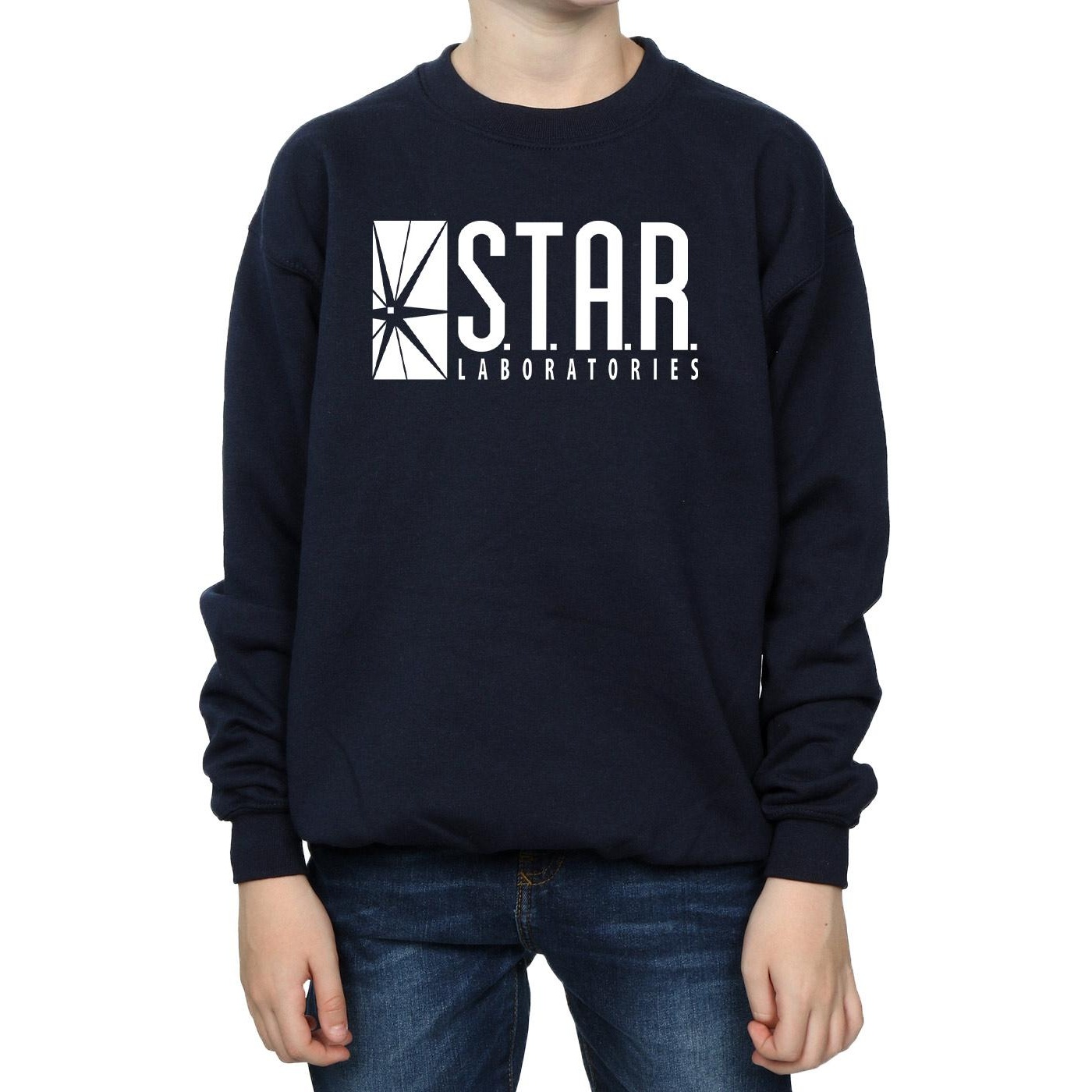 DC Comics Boys The Flash Star Labs Sweatshirt (BI16871) - Picture 10 of 12