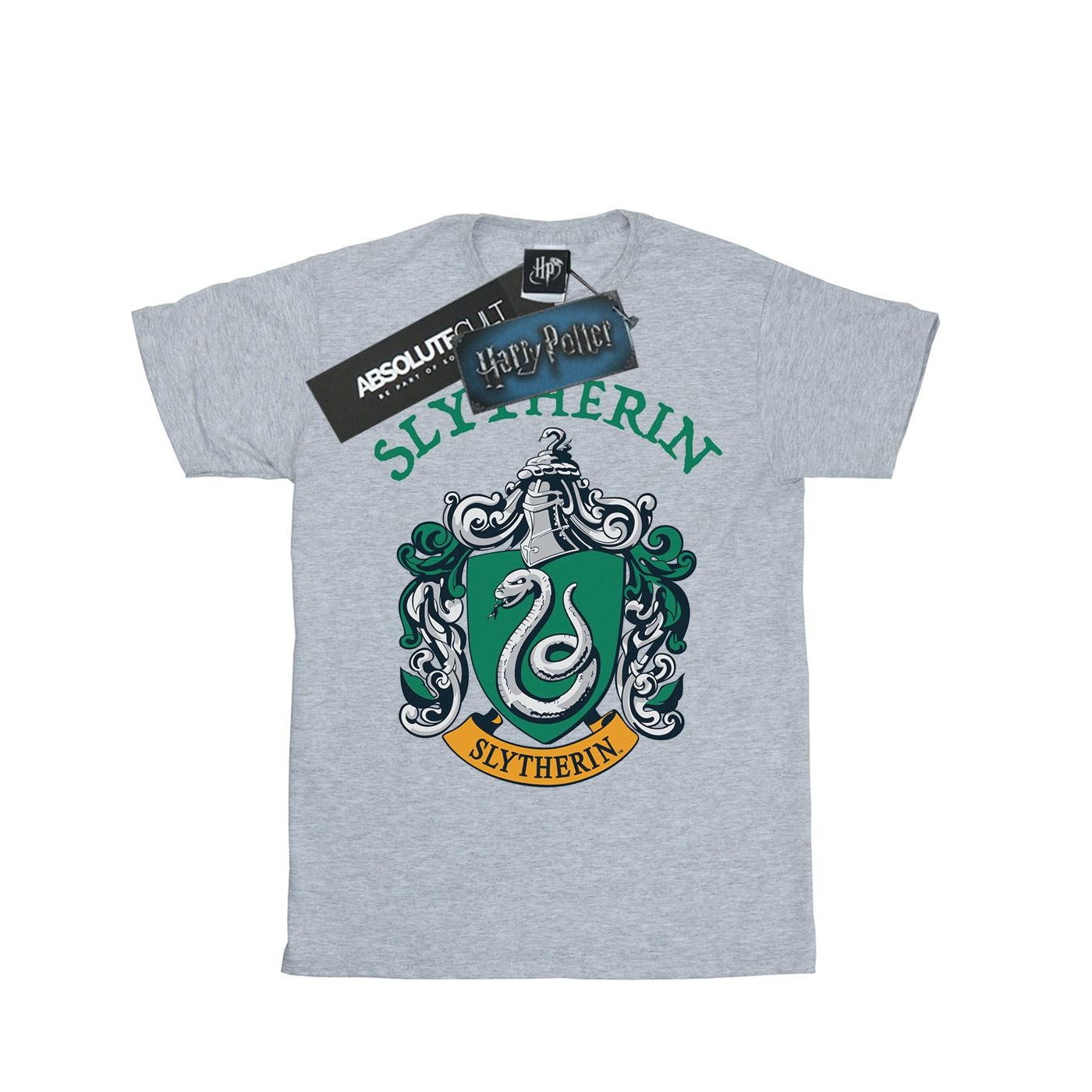 Harry Potter Boys Slytherin Crest T-Shirt (BI20223) - Picture 11 of 20