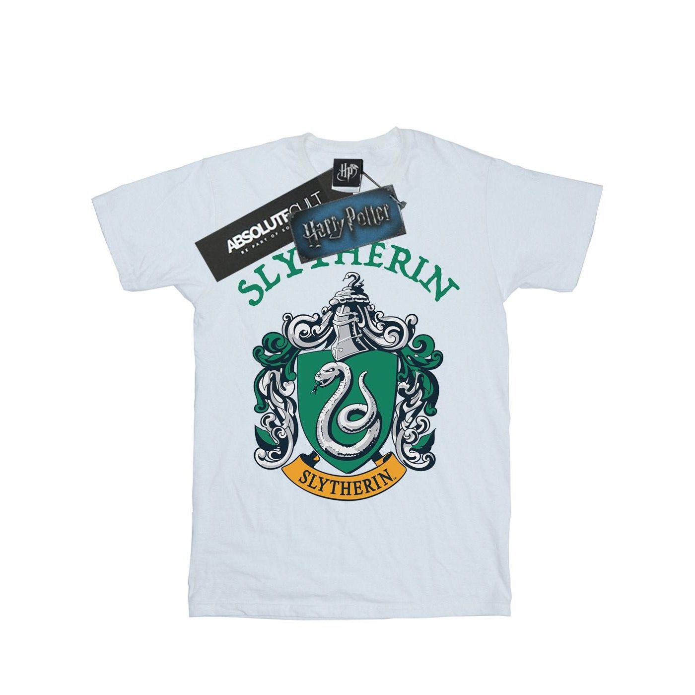 Harry Potter Boys Slytherin Crest T-Shirt (BI20223) - Picture 16 of 20