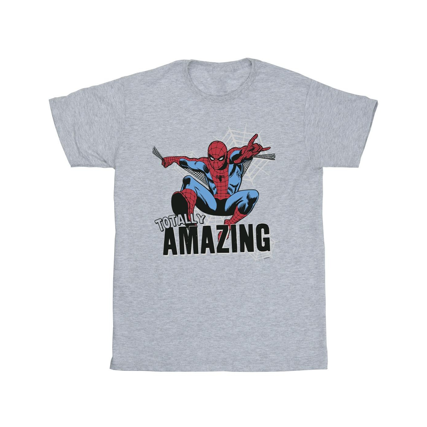 Marvel Boys Spider-Man Amazing T-Shirt (BI25258) - Picture 7 of 12