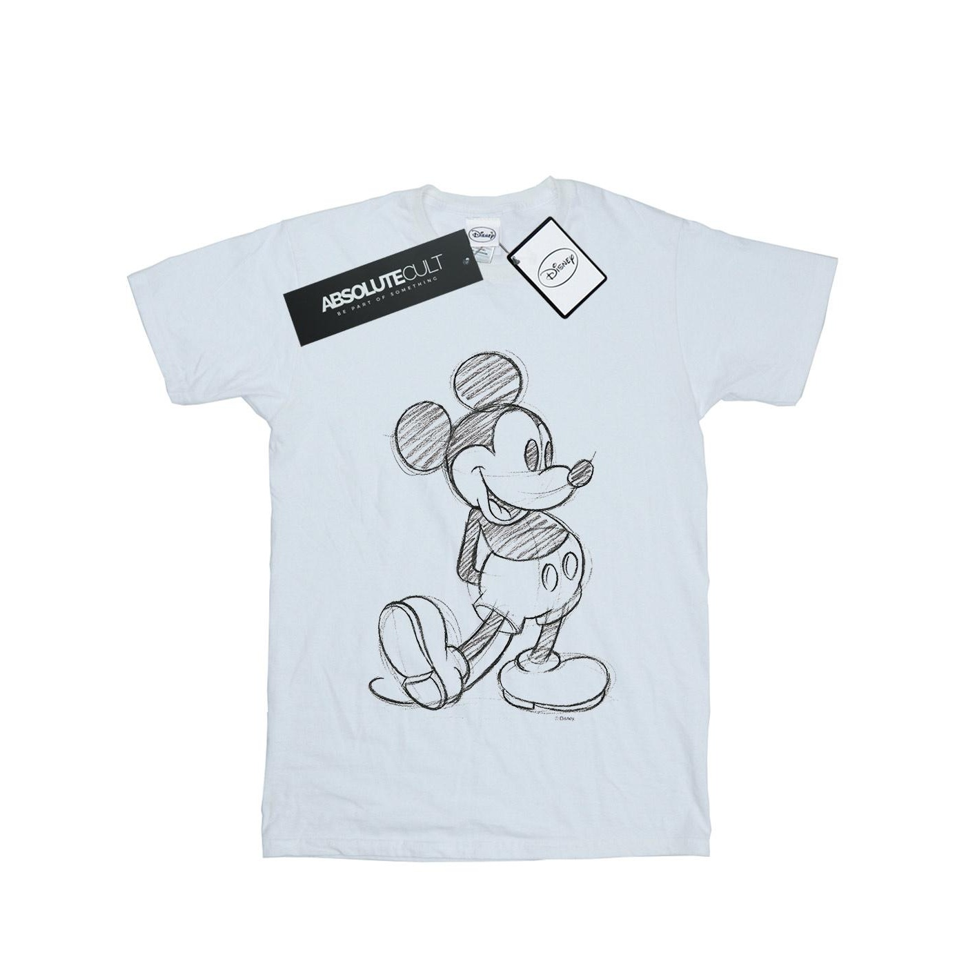 Disney Boys Mickey Mouse Sketch Kick T-Shirt (BI27447) - Picture 7 of 9