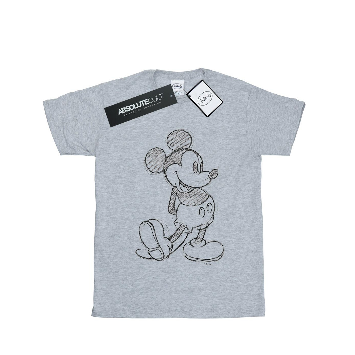 Disney Boys Mickey Mouse Sketch Kick T-Shirt (BI27447) - Picture 4 of 9