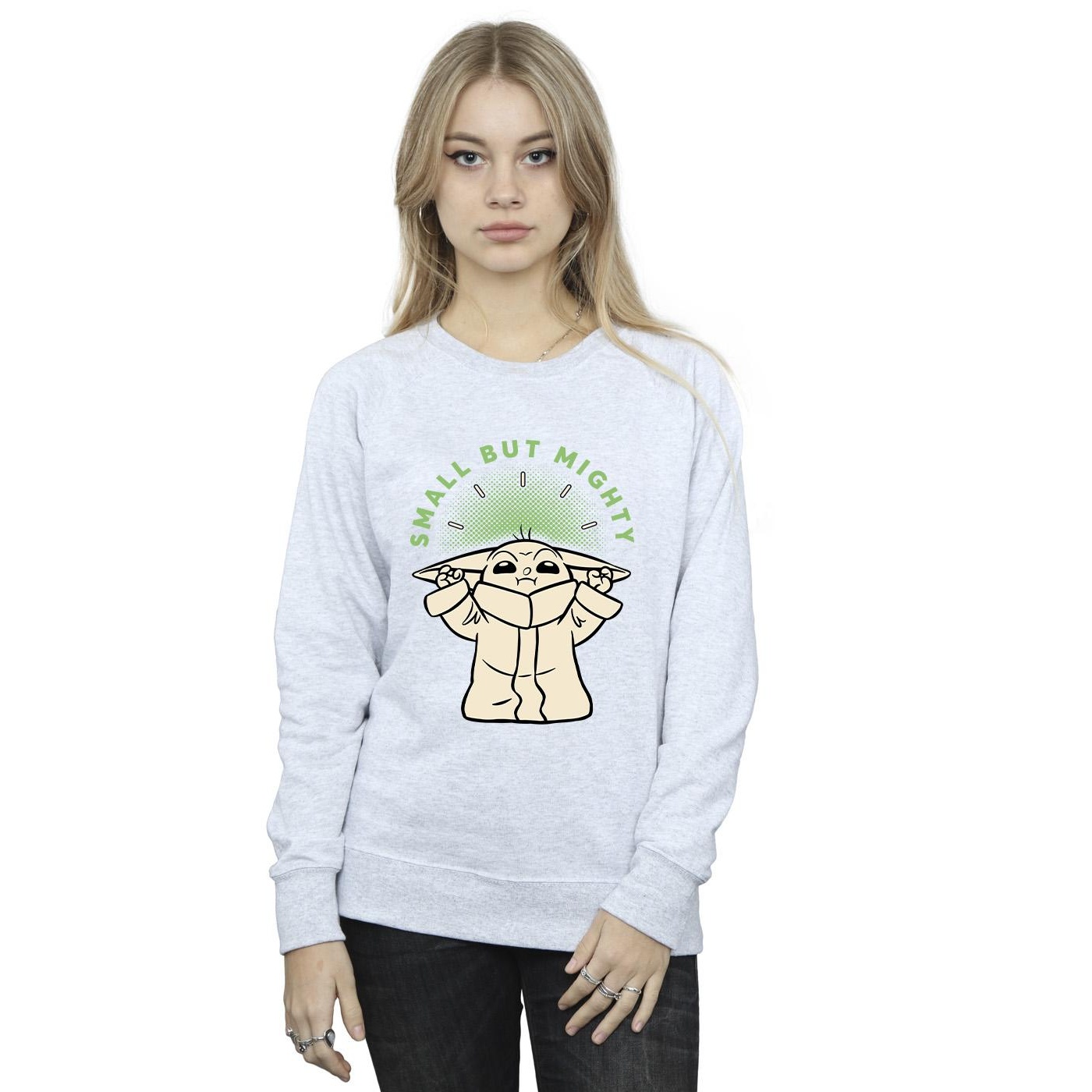 Star Wars - Sweat THE MANDALORIAN SMALL BUT MIGHTY - acheter Femme (BI39475)