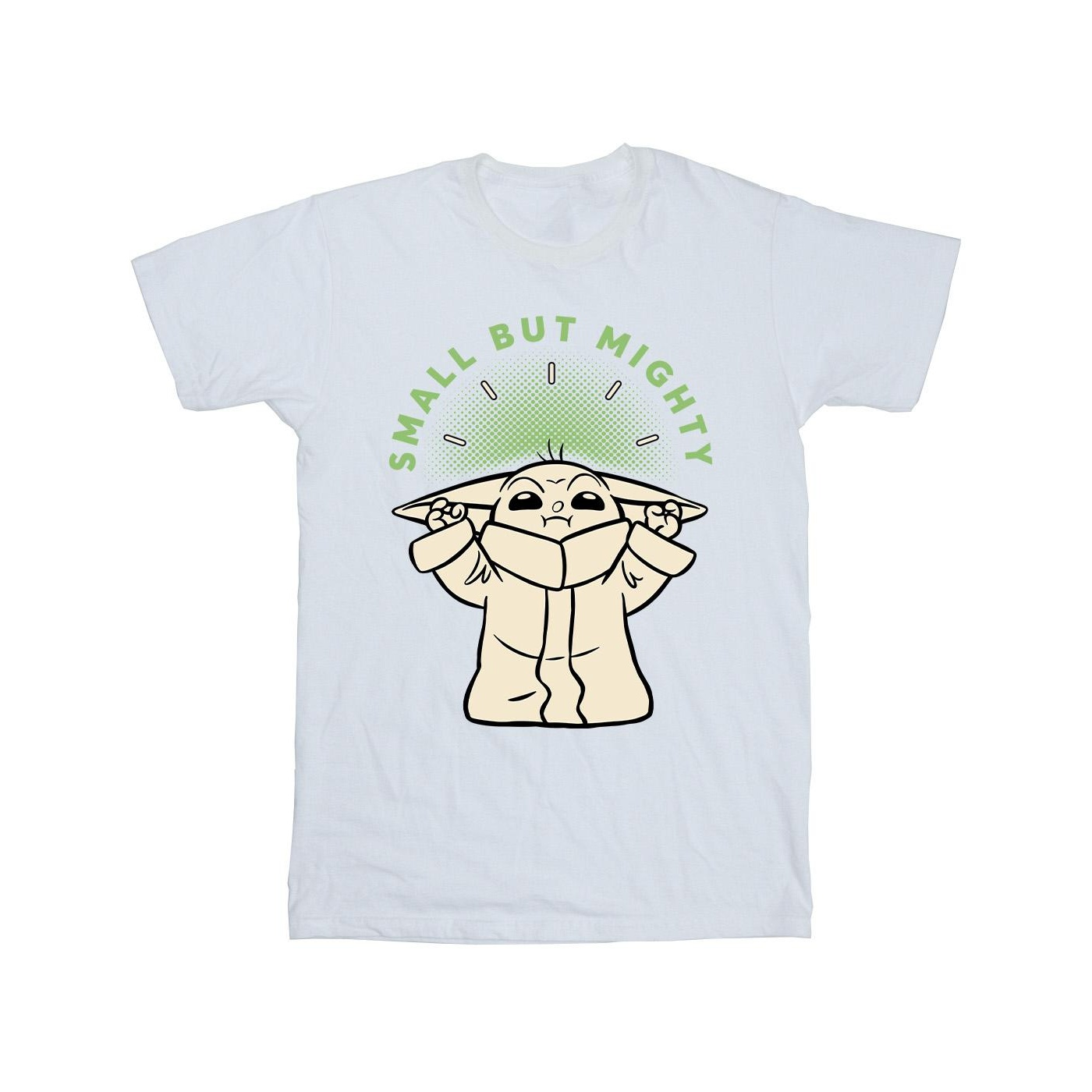 Star Wars - T-shirt THE MANDALORIAN SMALL BUT officiel MIGHTY - Fille (BI39532)