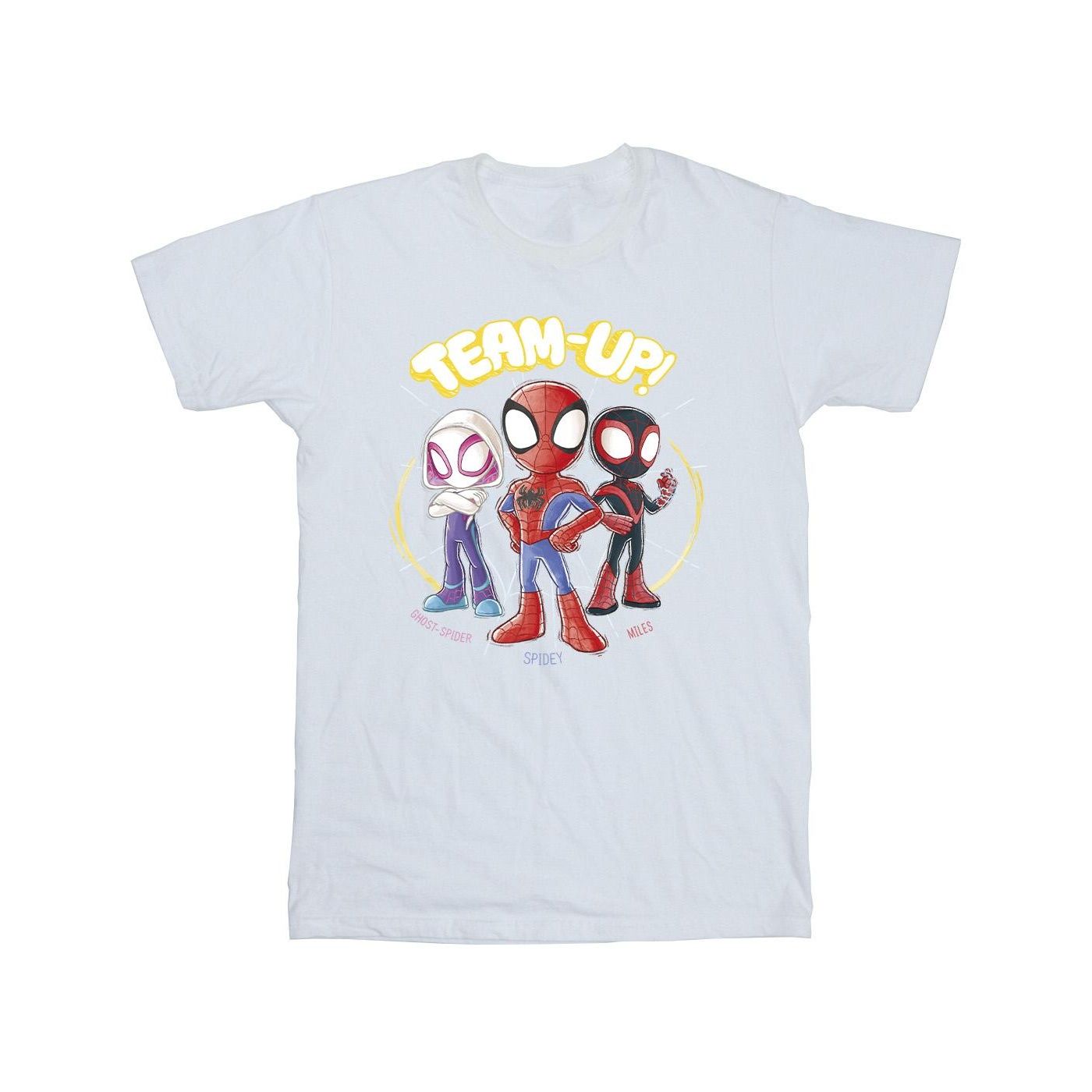 Marvel Boys Spidey And His Amazing Friends Sketch T-Shirt (BI48379) - Picture 13 of 15