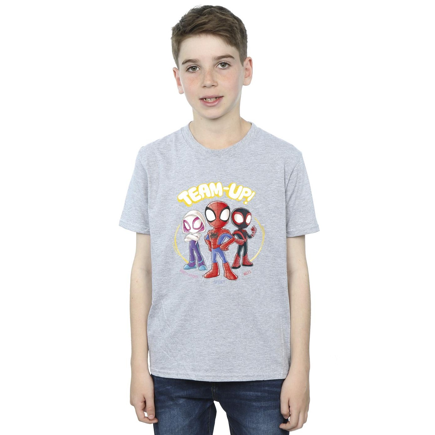 Marvel Boys Spidey And His Amazing Friends Sketch T-Shirt (BI48379) - Picture 11 of 15