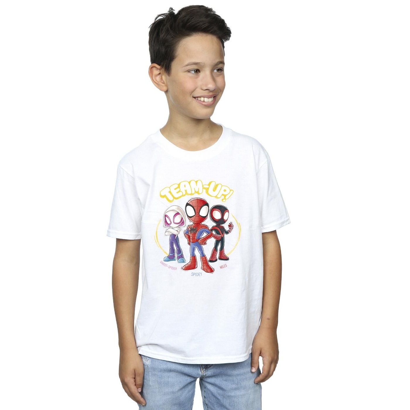 Marvel Boys Spidey And His Amazing Friends Sketch T-Shirt (BI48379) - Picture 14 of 15