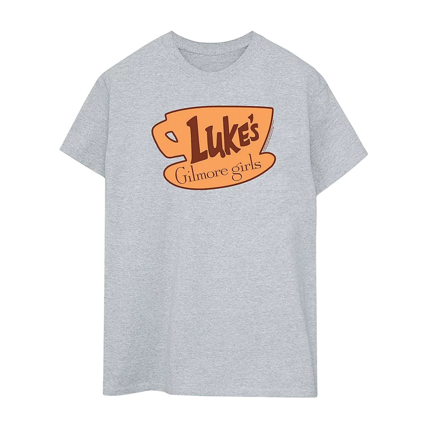 Gilmore Girls Dam/Kvinnor Luke's Logotyp Boyfriend T-shirt