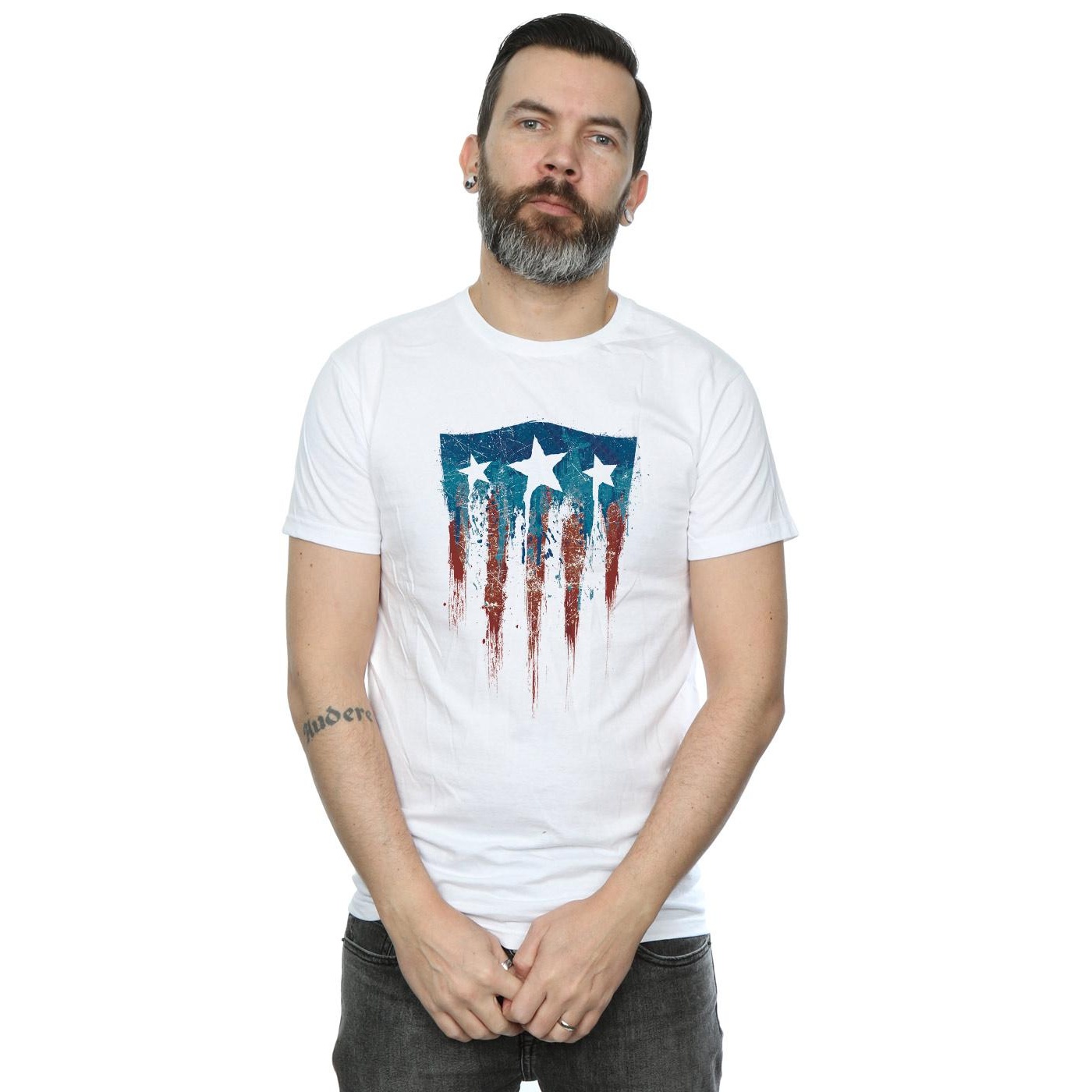 Marvel - en ligne T-shirt - Homme (BI6247)