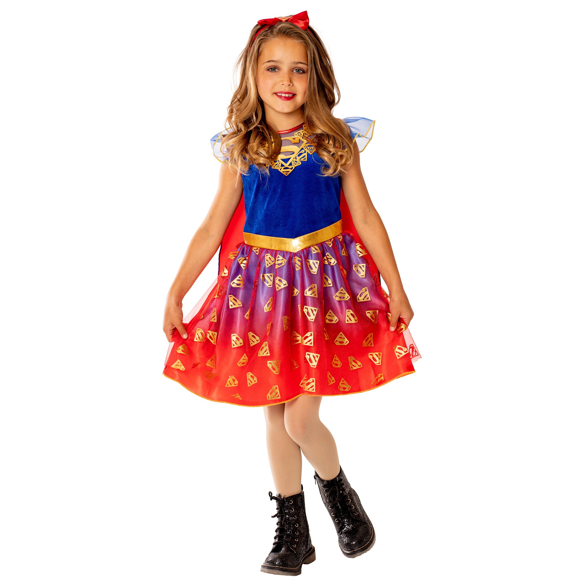 Supergirl Piger Deluxe kostume