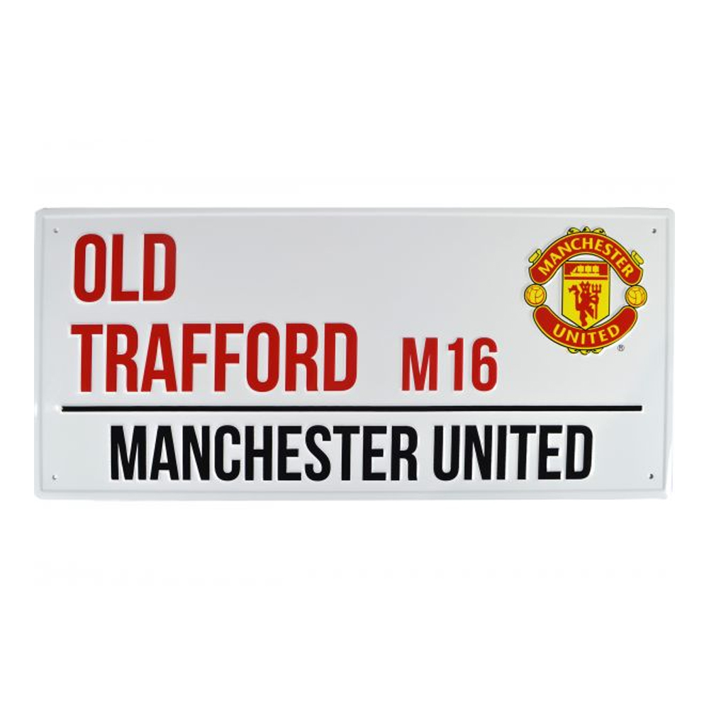 Manchester United FC Metallskylt