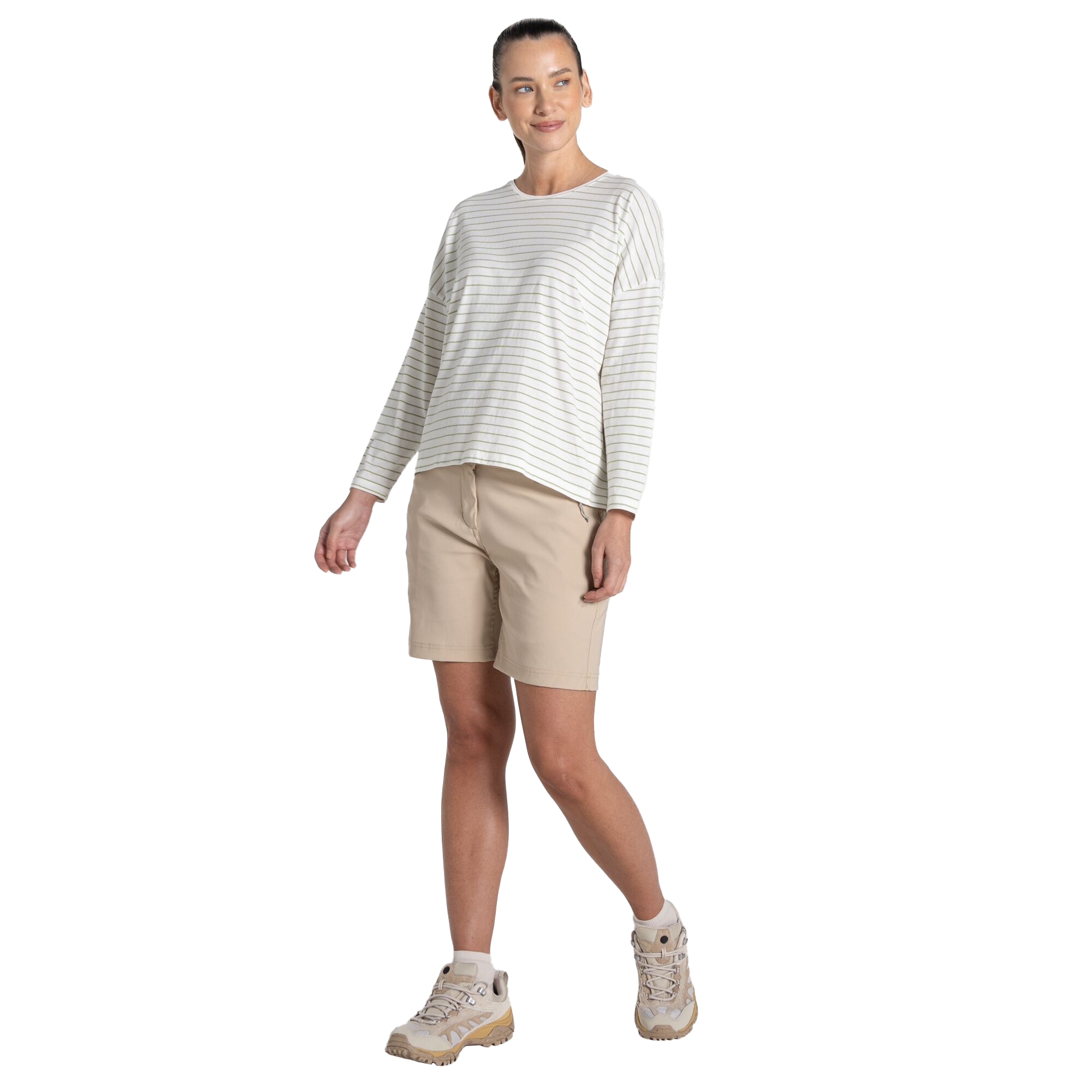 Craghoppers Damen/Ladies Kielder gestreiftes Langarm T-Shirt CG2245 - Bild 7 von 13