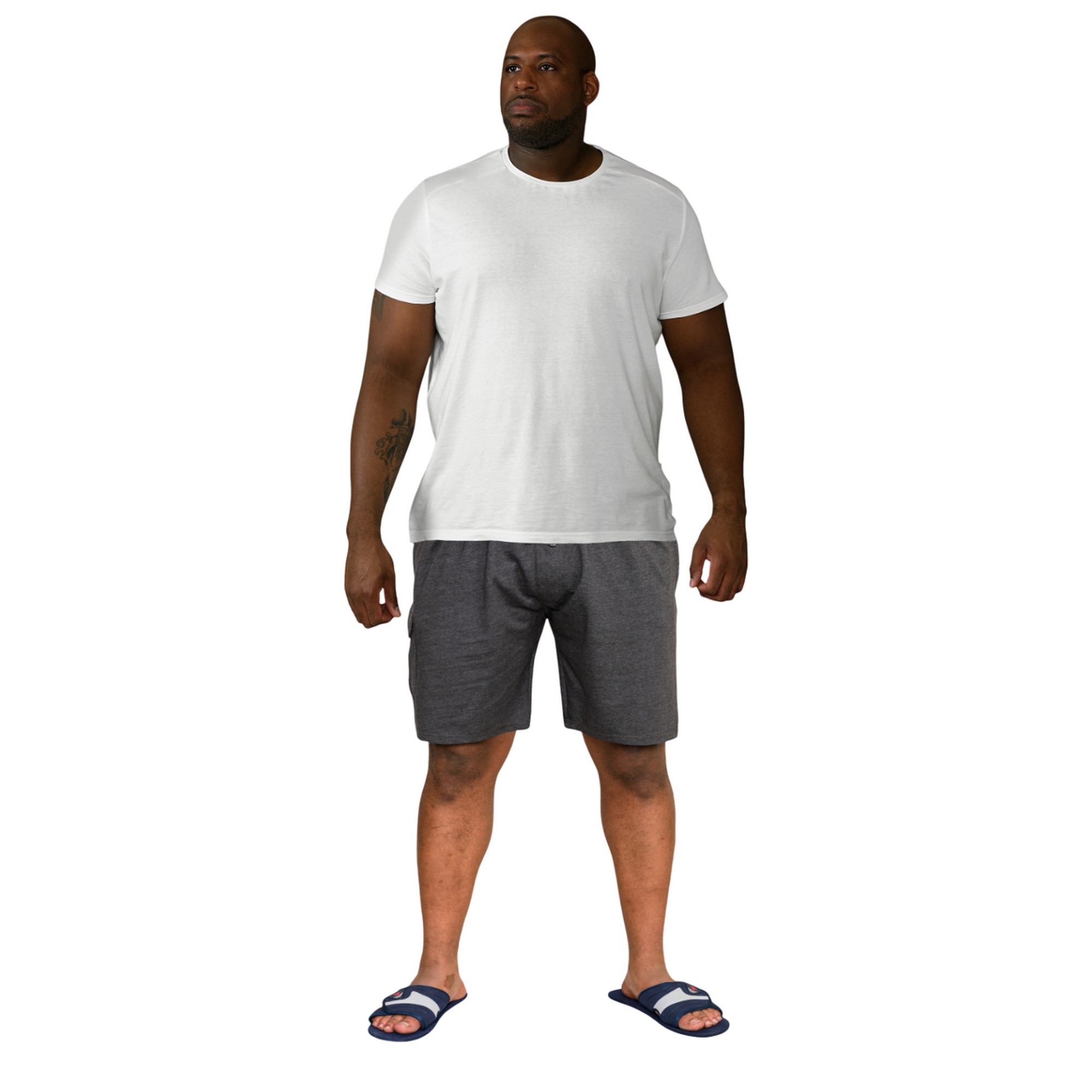 Duke Mens D555 John Cotton Lightweight Kingsize Cargo Shorts DC146 - Picture 6 of 9