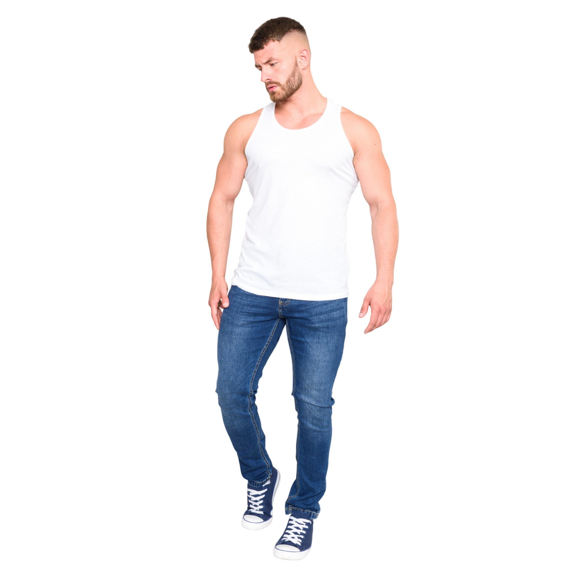 Duke Mens D555 Fabio Tank Top (DC173) - Picture 12 of 12