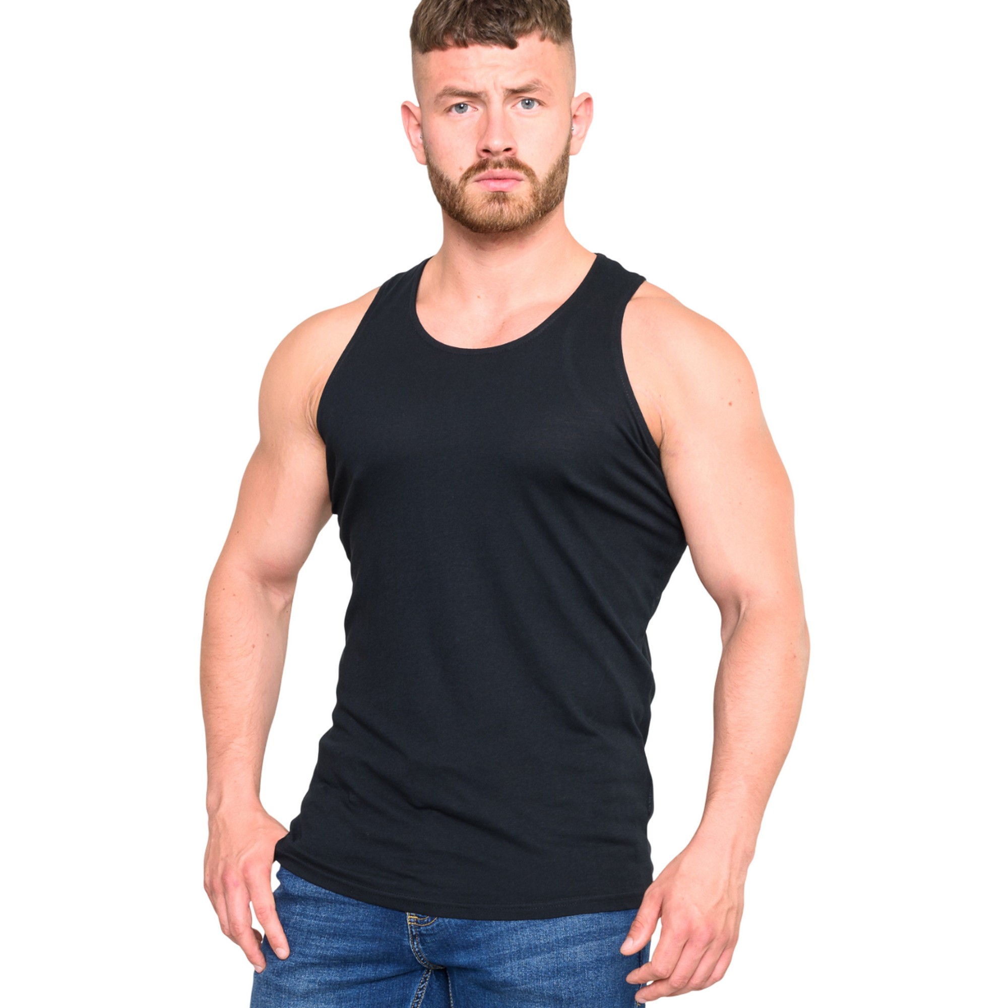 Duke Mens D555 Fabio Tank Top (DC173) - Picture 6 of 12