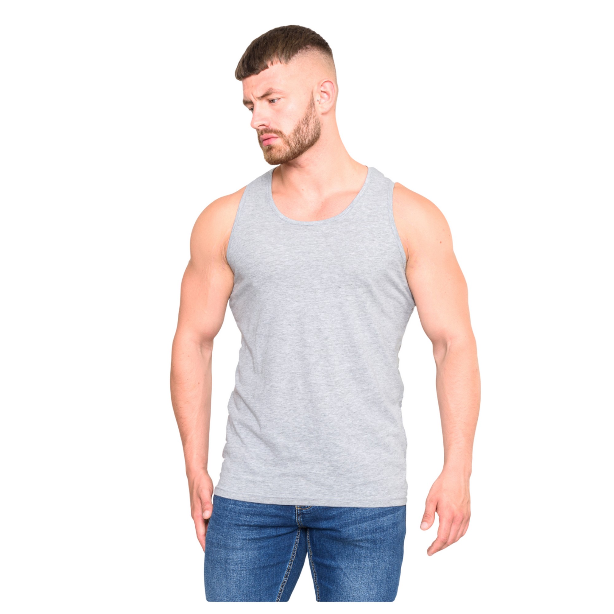 Duke Mens D555 Fabio Tank Top (DC173) - Picture 9 of 12
