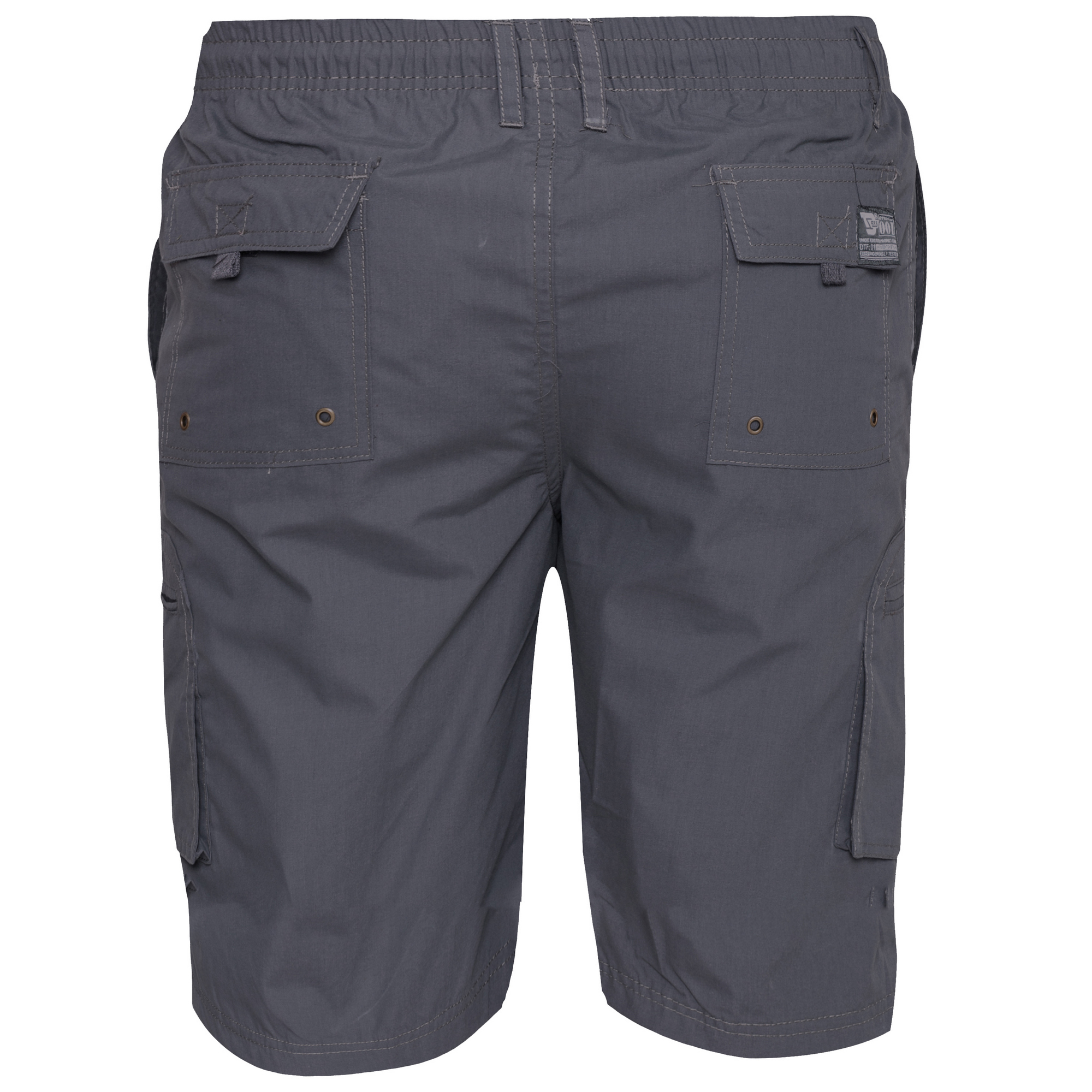 Duke Mens D555 Nick Elasticated Waist Cargo Shorts DC224 - Picture 5 of 12