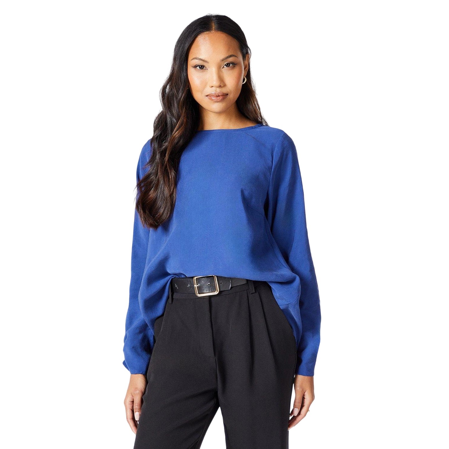 Principles Womens/Ladies Plain Sleeve Detail Top DH7834