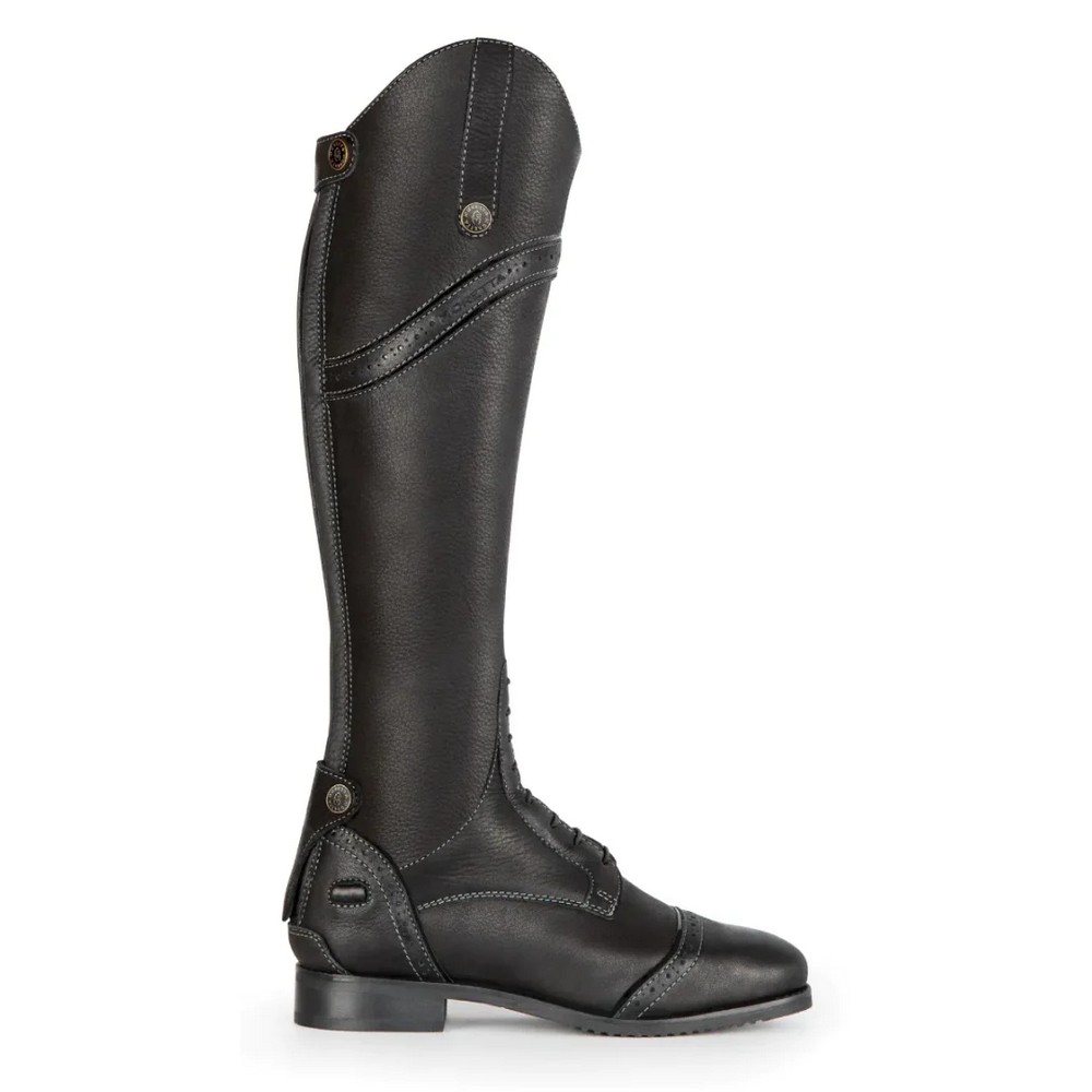 Moretta Womens/Ladies Constantina Leather Long Riding Boots ER1512 - Picture 7 of 17