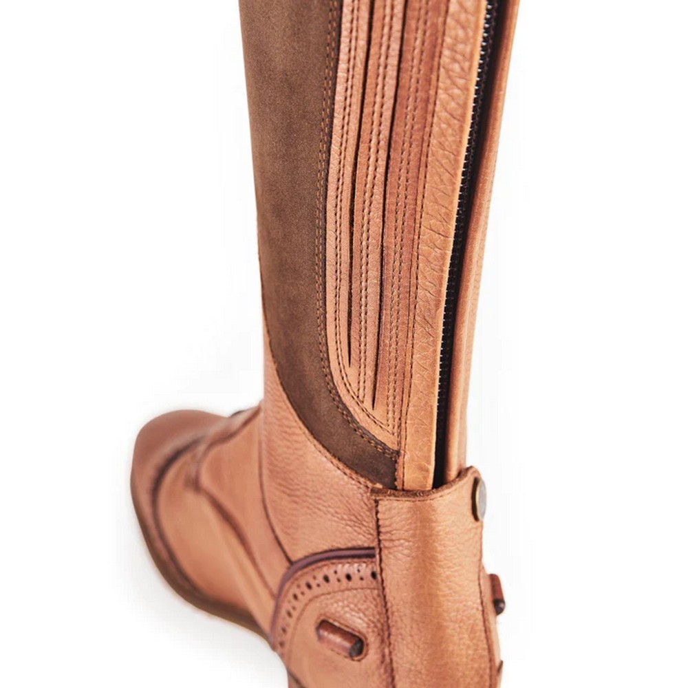 Moretta Womens/Ladies Constantina Leather Long Riding Boots ER1512 - Picture 14 of 17