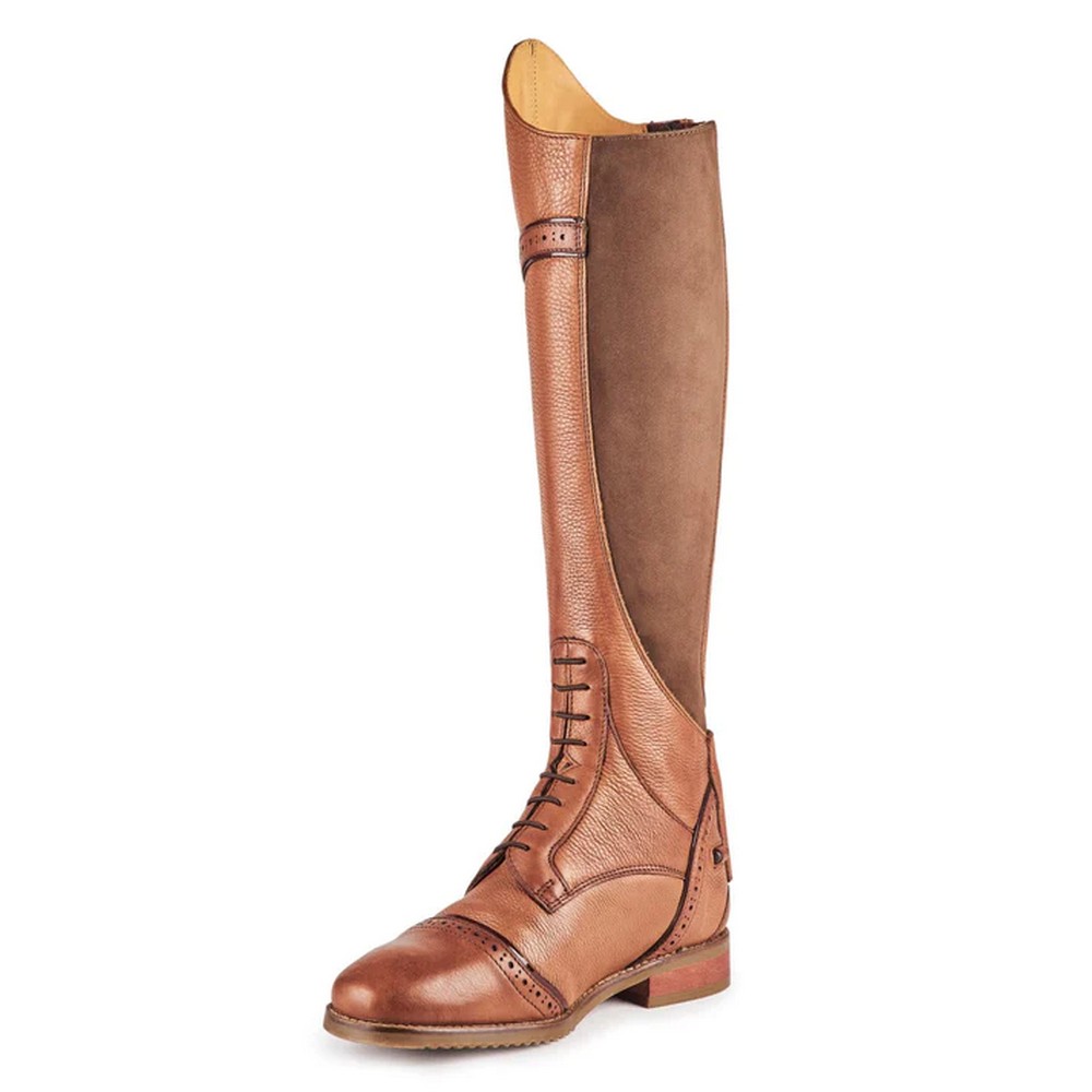 Moretta Womens/Ladies Constantina Leather Long Riding Boots ER1512 - Picture 16 of 17