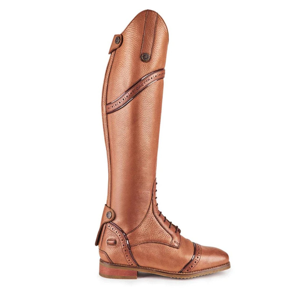 Moretta Womens/Ladies Constantina Leather Long Riding Boots ER1512 - Picture 10 of 17