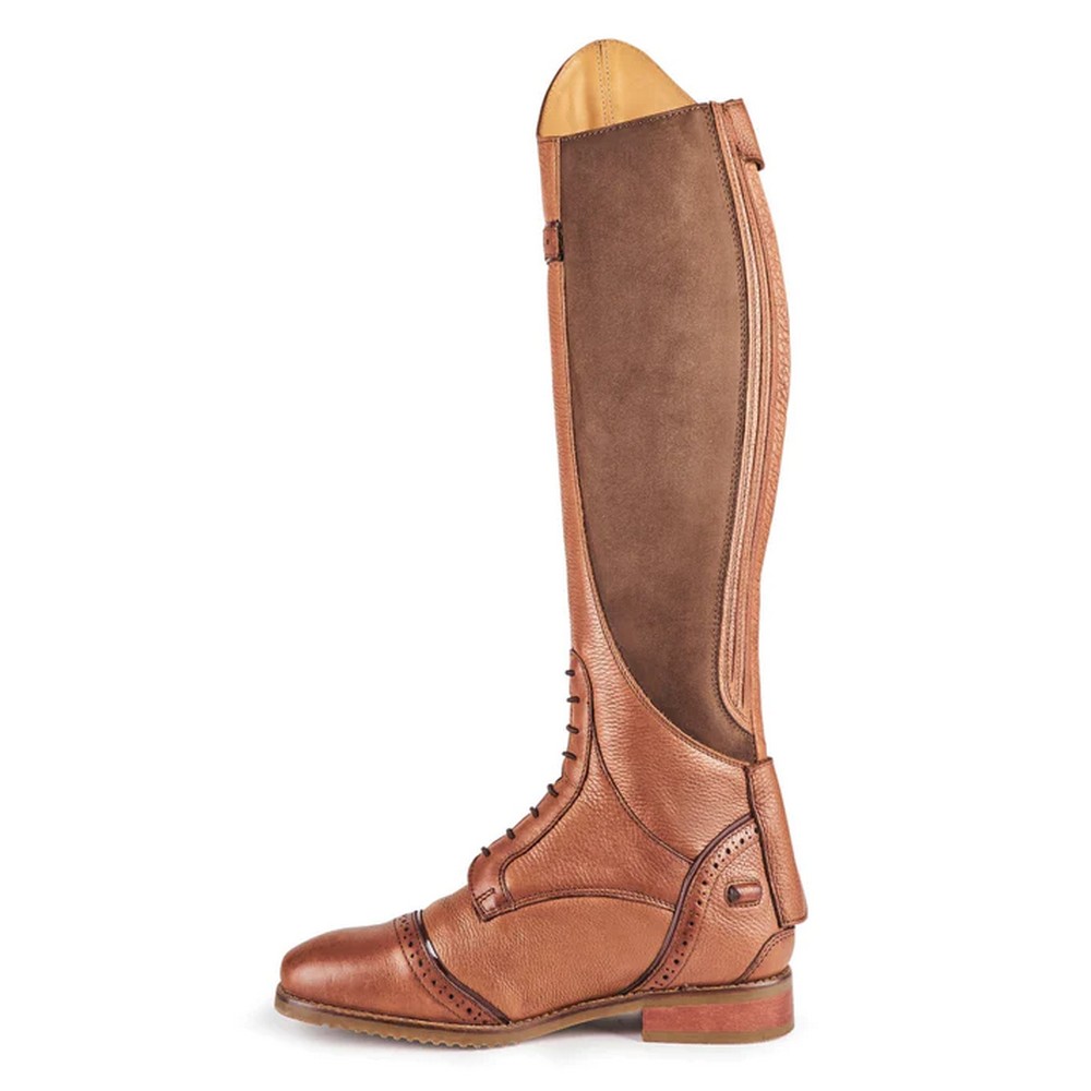 Moretta Womens/Ladies Constantina Leather Long Riding Boots ER1512 - Picture 11 of 17