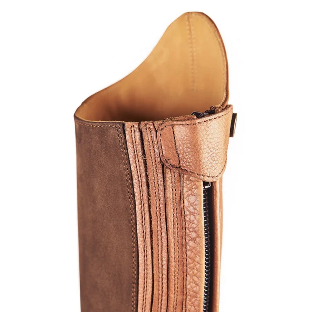 Moretta Womens/Ladies Constantina Leather Long Riding Boots ER1512 - Picture 12 of 17
