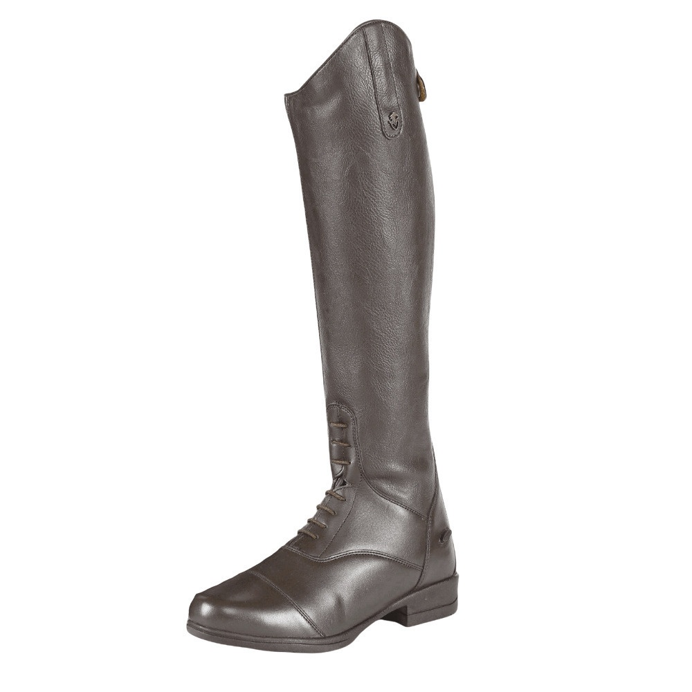 Moretta Womens/Ladies Gianna Leather Long Riding Boots ER466 - Picture 4 of 6