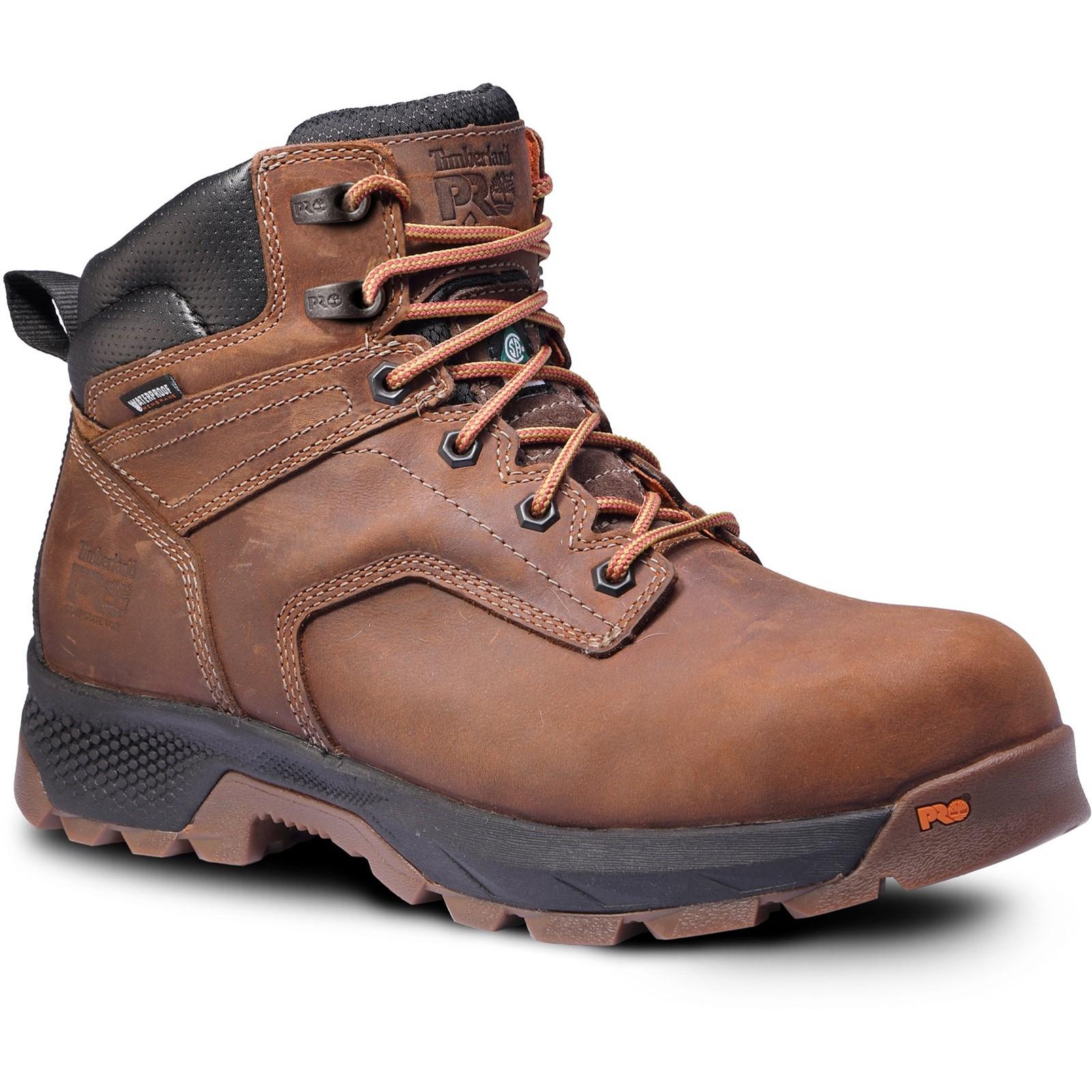 Timberland Pro Mens Titan Leather Safety Boots / N/A N/A FS10757