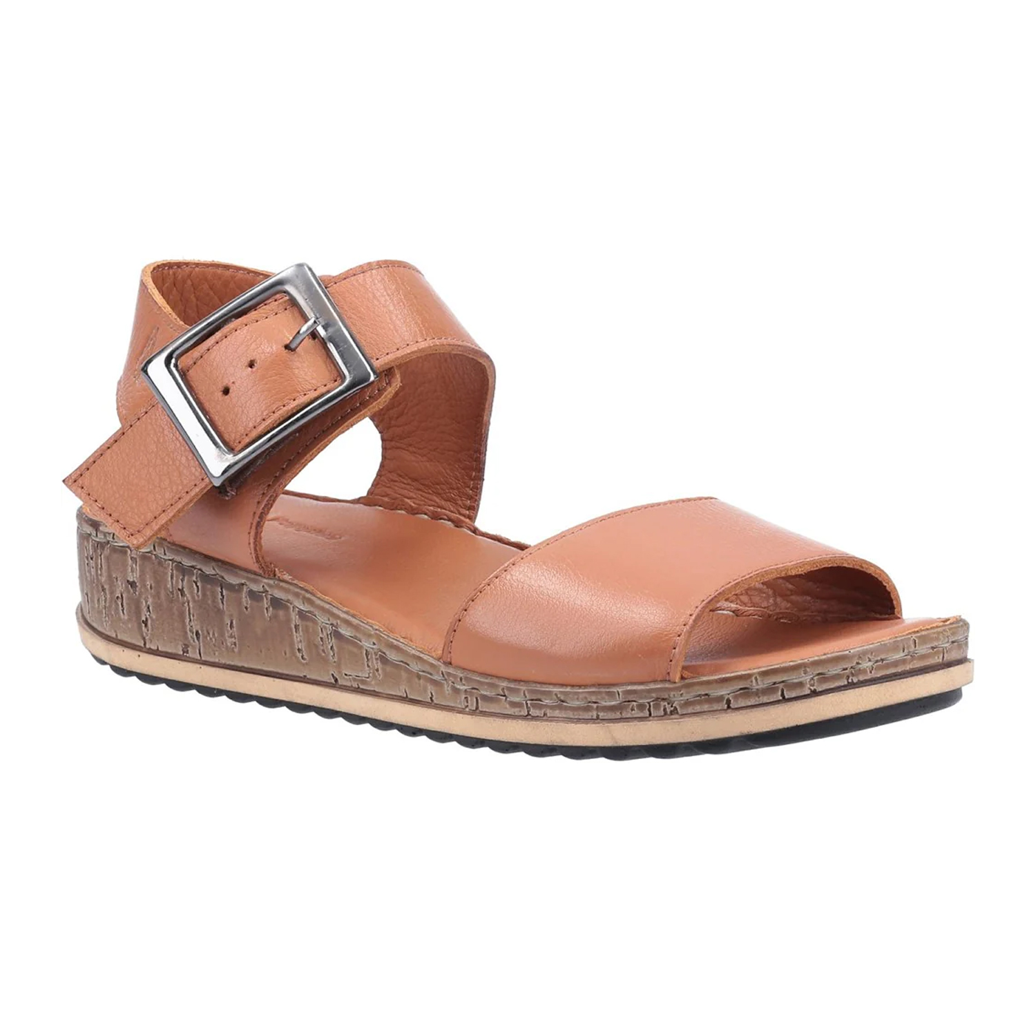Hush Puppies Womens/Ladies Ellie Leather Wide Sandals FS11364