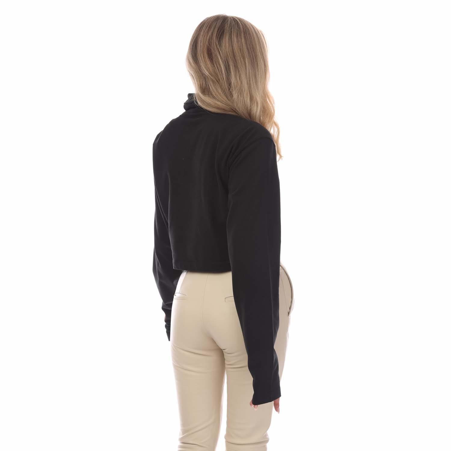 Heron Preston Womens/Ladies CTNMB Cropped Roll Neck T-Shirt GT1731 - Picture 5 of 8