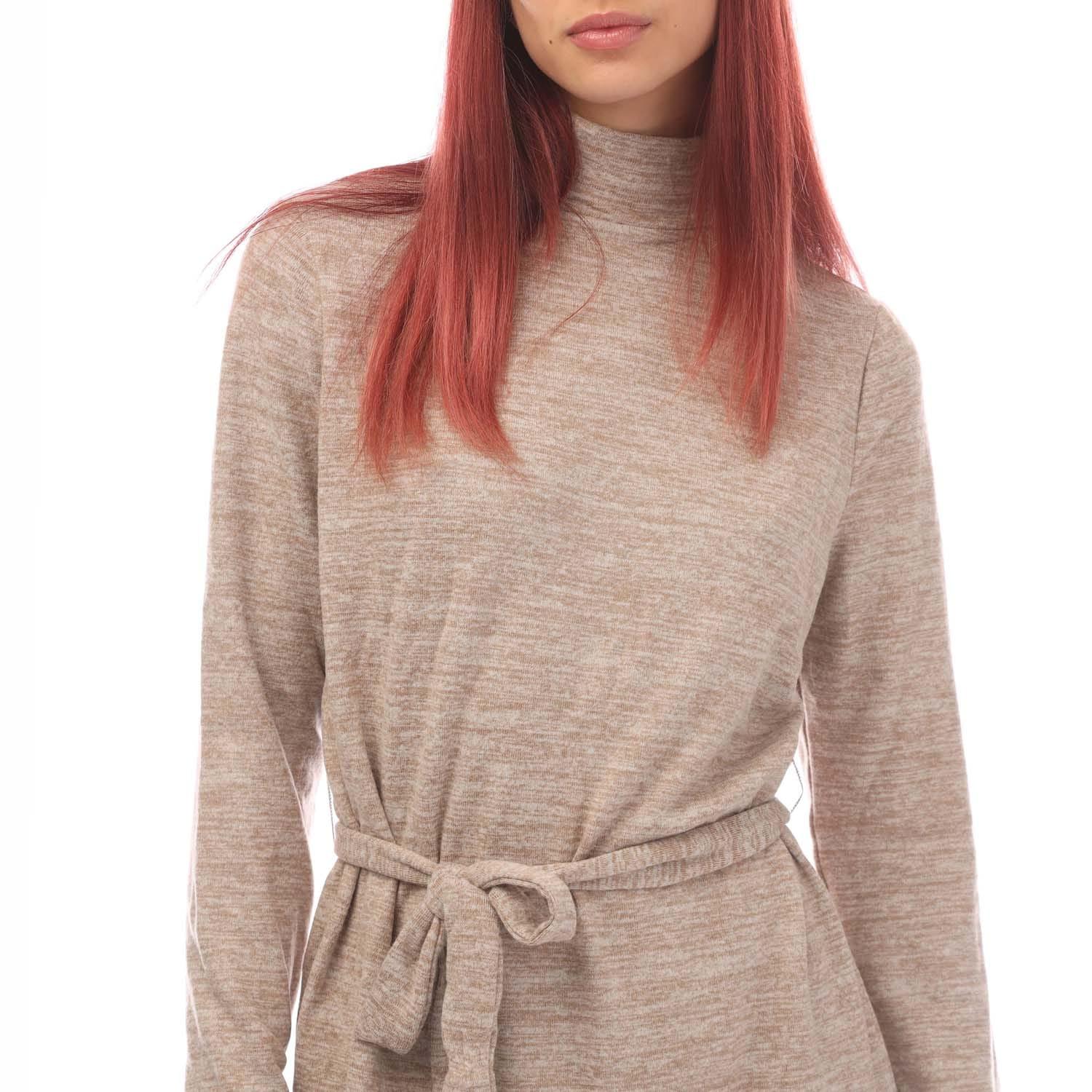 Moda Womens/Ladies Bella Jersey Long-Sleeved Dress GT815 - Picture 7 of 8
