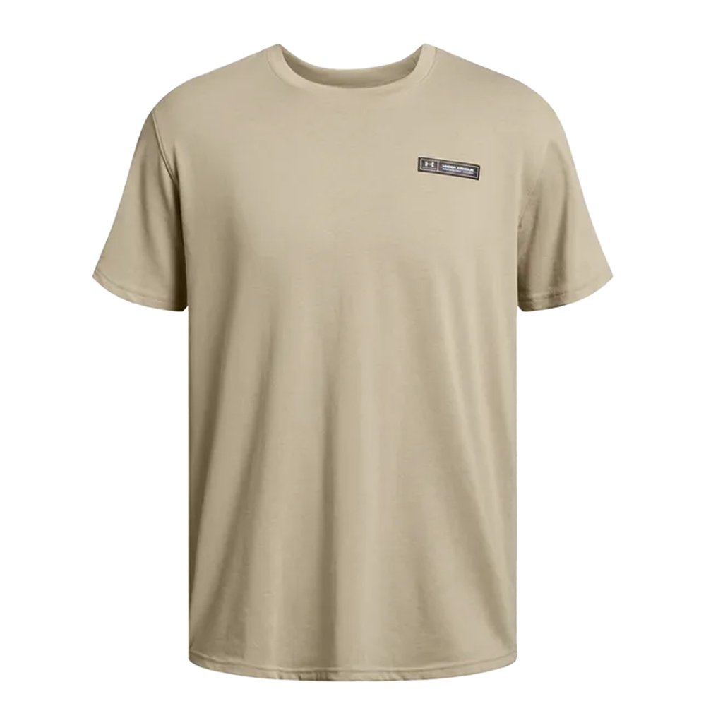 Under Armour Mens Label Heavyweight T-Shirt GT839 - Picture 4 of 6