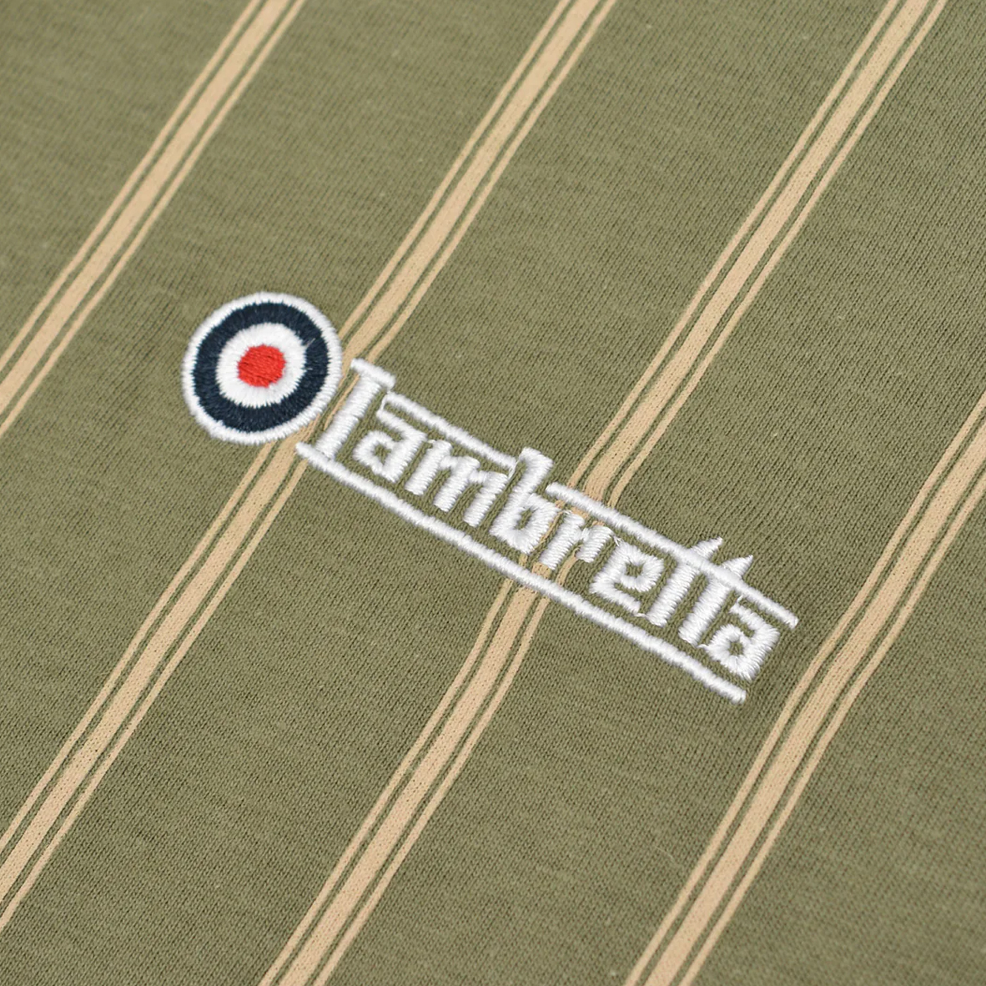 Lambretta Herren Poloshirt Nadelstreifen LB161 - Bild 6 von 9